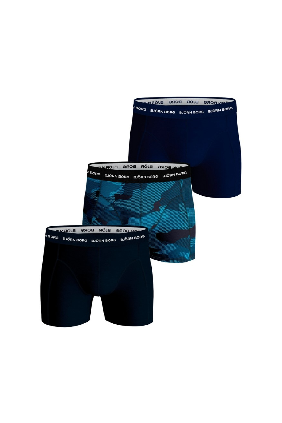 Thumbnail - Bjorn Borg 3er-Pack Herren Essential Boxershorts