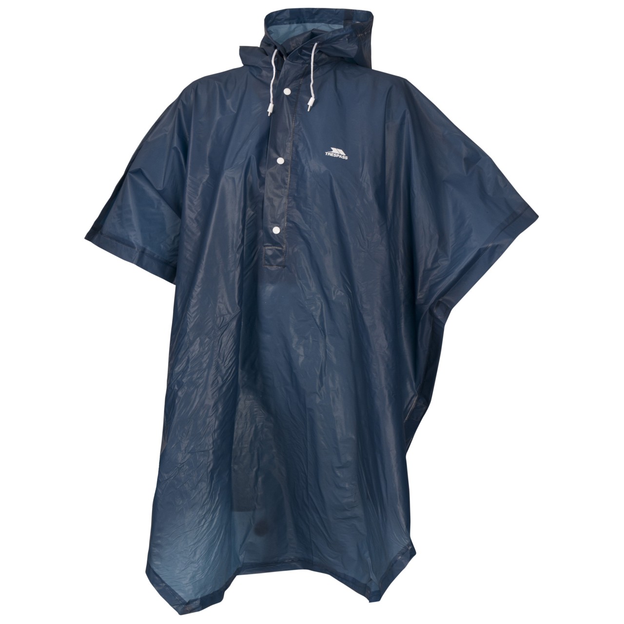 Trespass Unisex Canopy Packaway Poncho / Regenponcho (Marineblau)