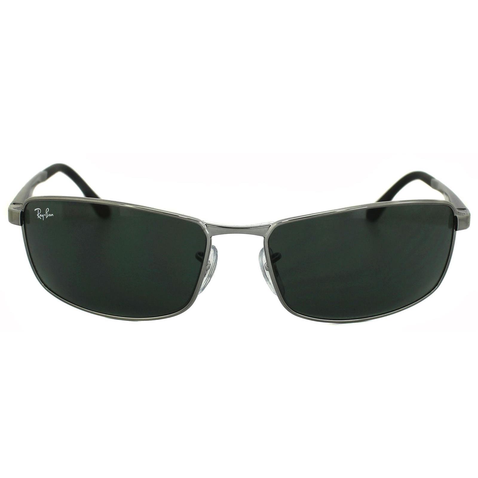 Thumbnail - RayBan Sonnenbrille 3498 004/71 Gunmetal Grün 61mm