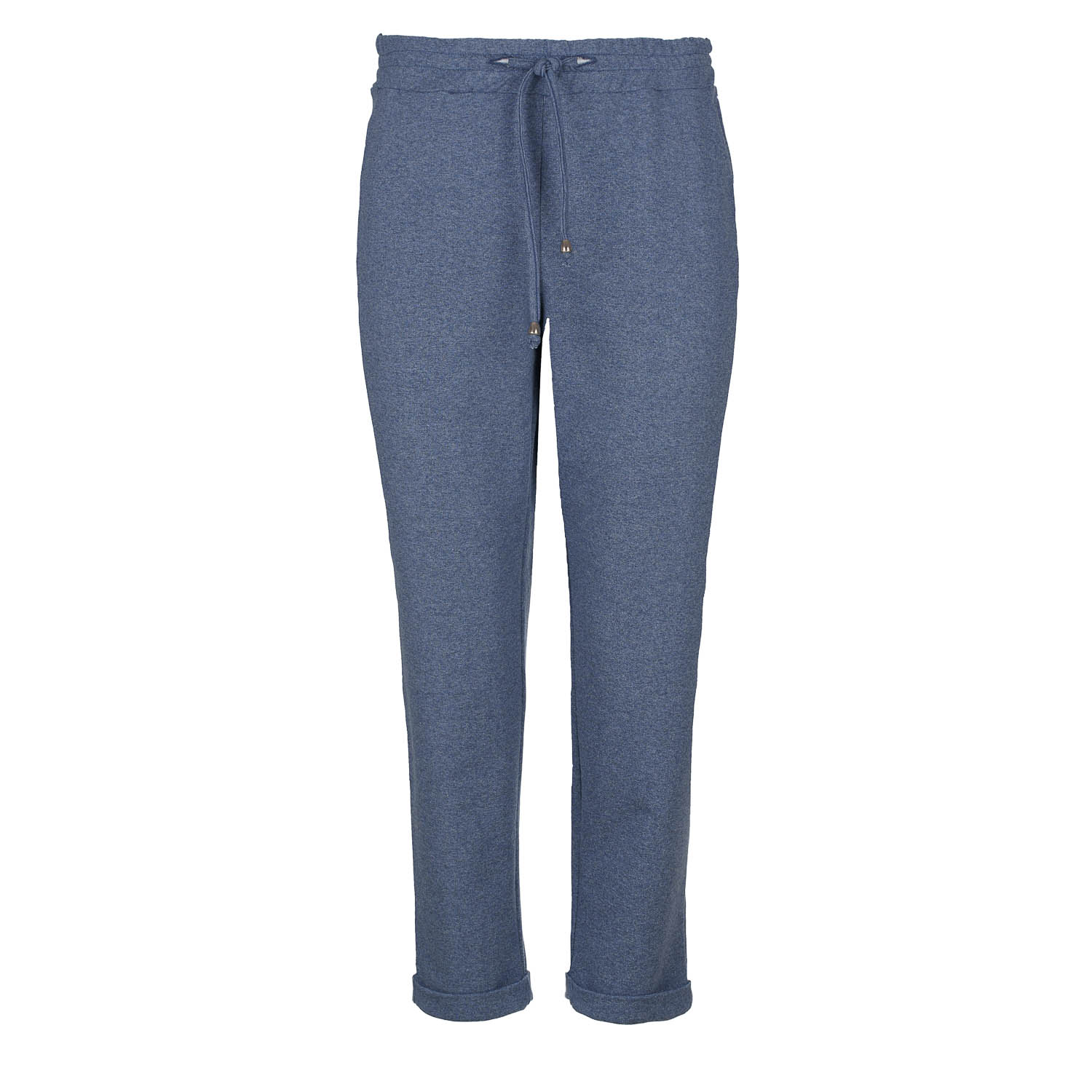 Conquista Indigo Melange Cropped Sweatpants mjukisbyxor dam – bild 2