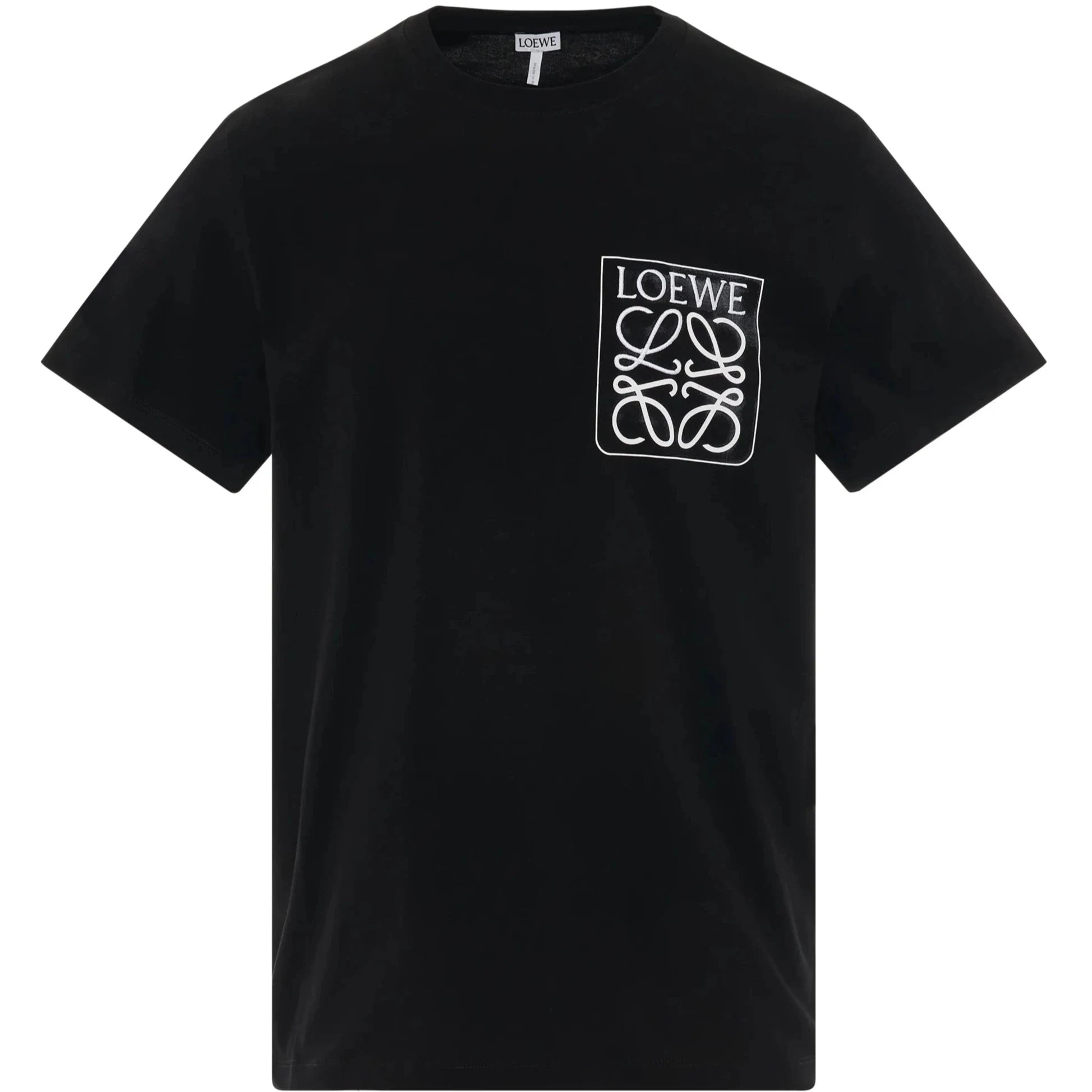 Loewe Anagram Fake Pocket T-shirt in Zwart