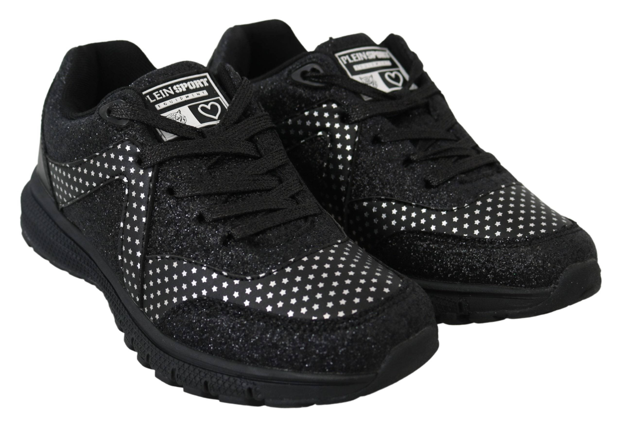 Plein Sport Kvinnors Svarta Polyester Löparskor Jasmines Sneakers dam – bild 2
