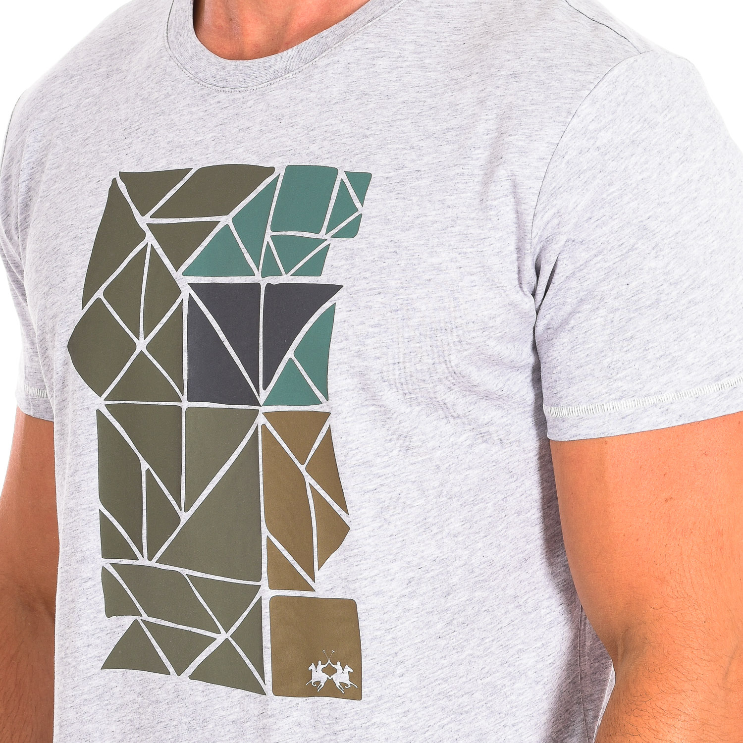 LA MARTINA Kortärmad t-shirt för män TMR300-JS206 herr – bild 2