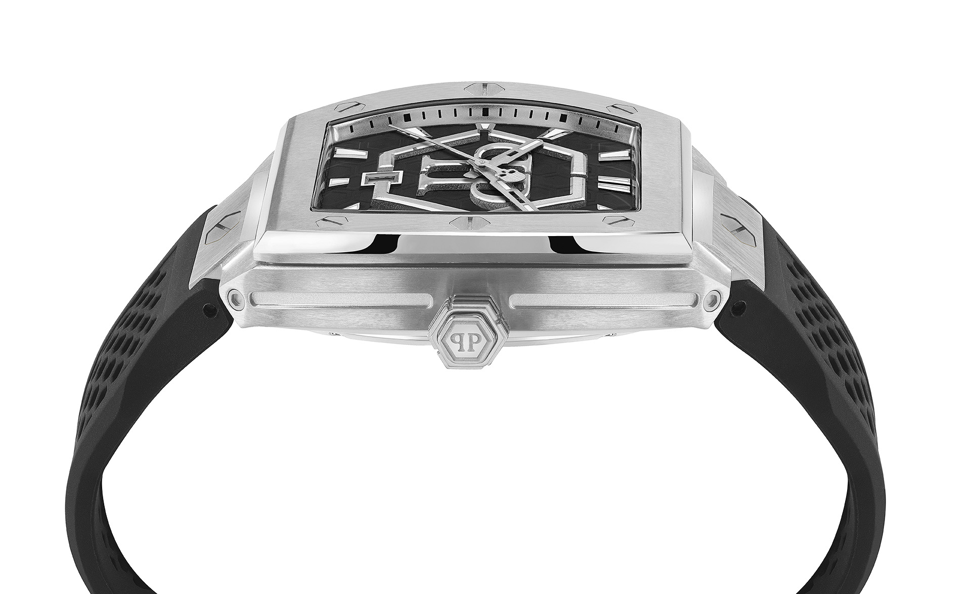 Philipp Plein The Hexagon Phantom Herrklocka Svart PWPUA0524 – bild 2