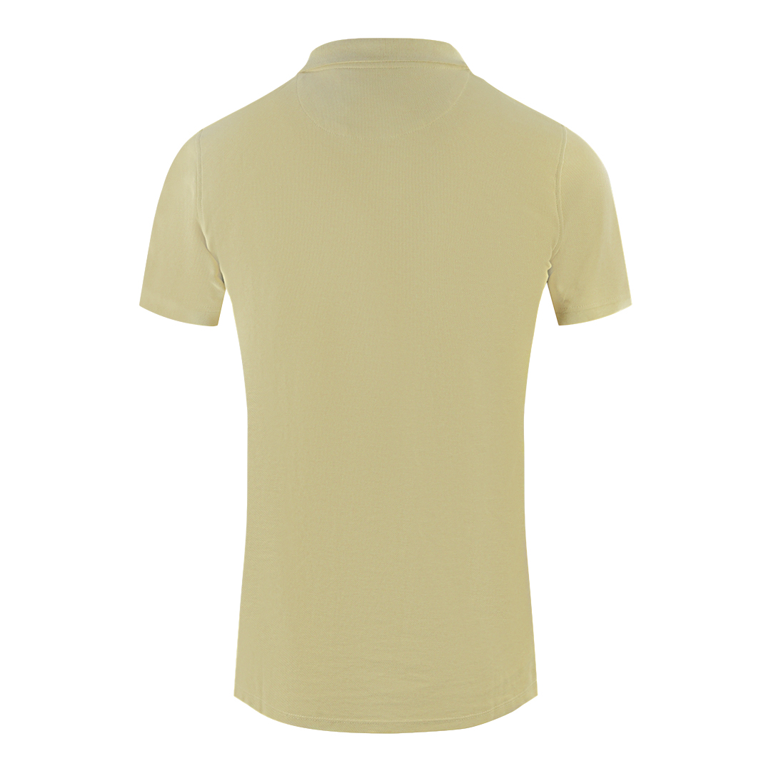 Aquascutum Boxed Logo Beige Polotröja herr – bild 2