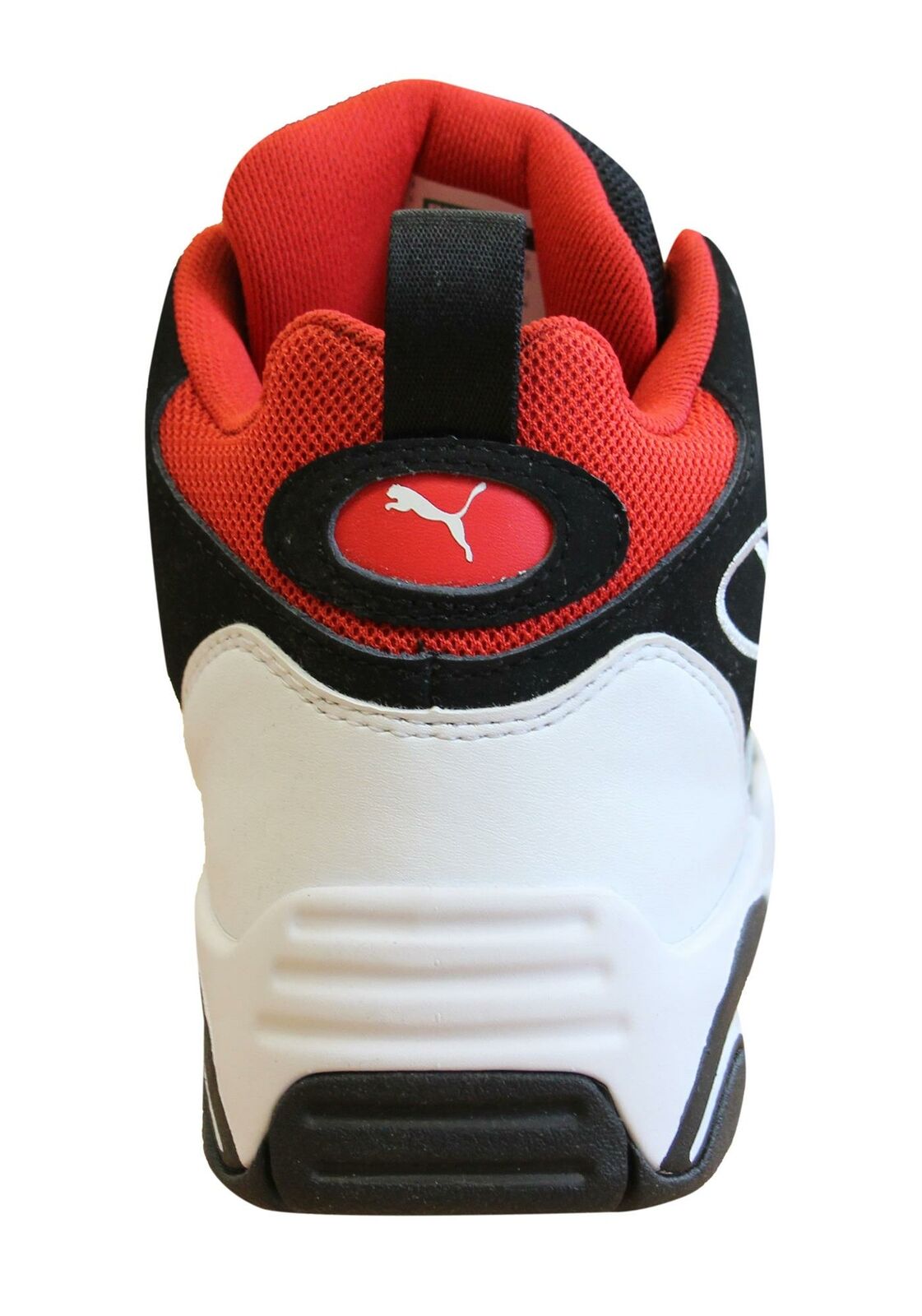 Puma Trinomic Source Mid Vit Svart Röd Snörning Träningsskor för herrar 369829 03 – bild 2