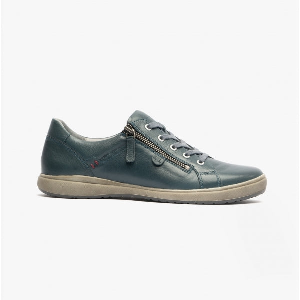 CAREN 12 Damen Leder Sneaker Ocean