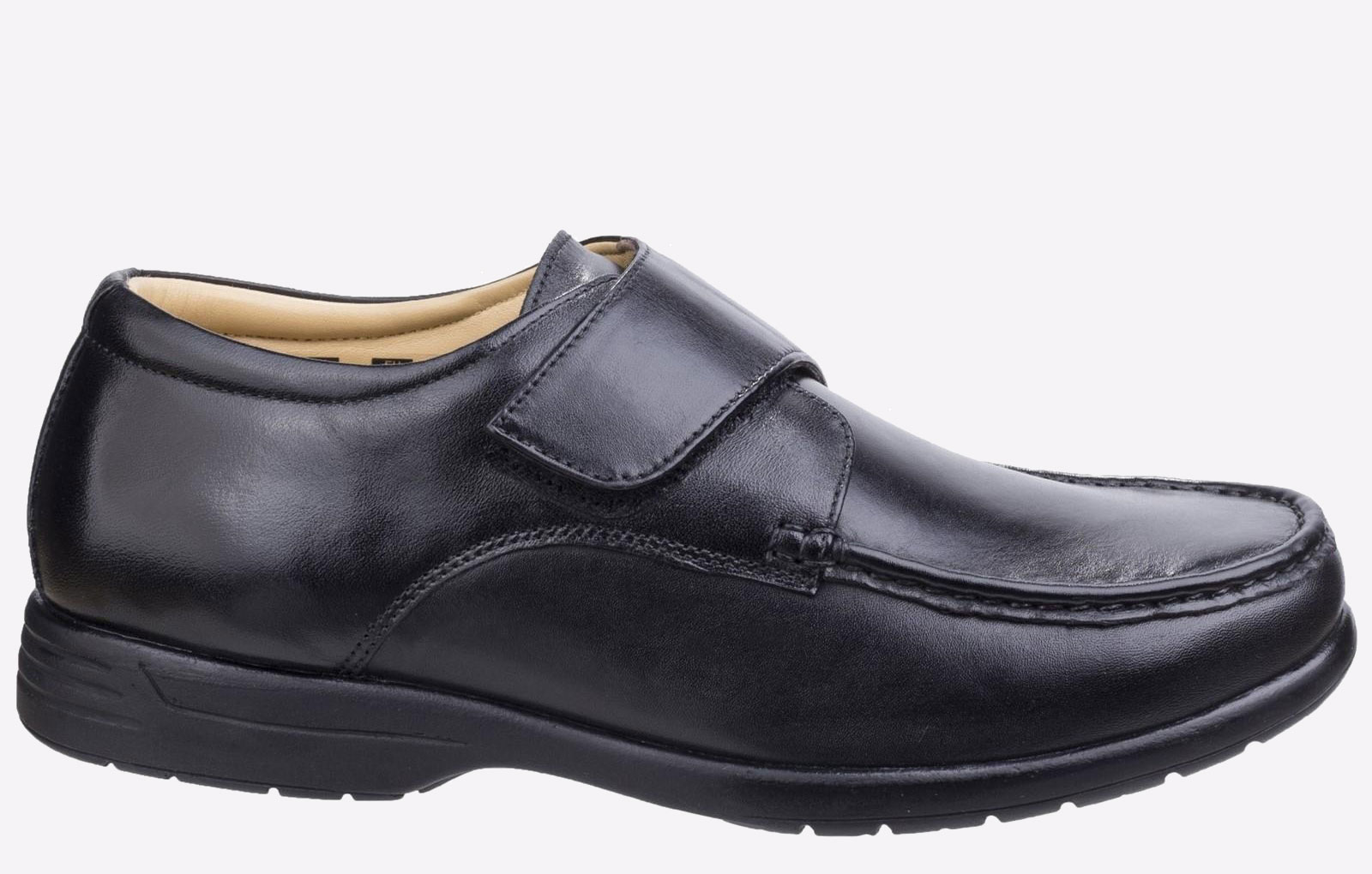 Fleet & Foster Fred Leather Mens - Black - Size Uk 11