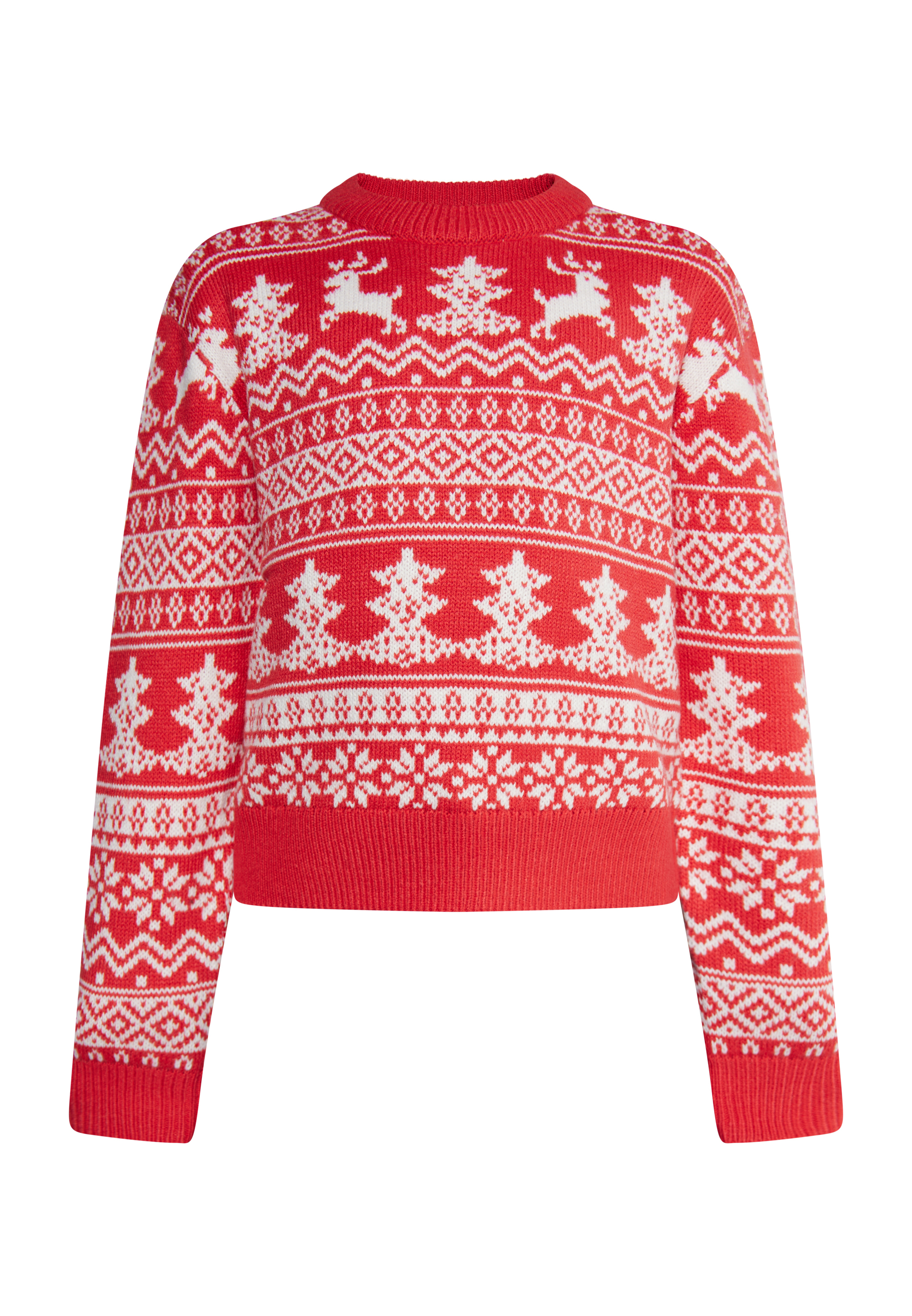 Mo Jumper jongens (kinderen) rood wit
