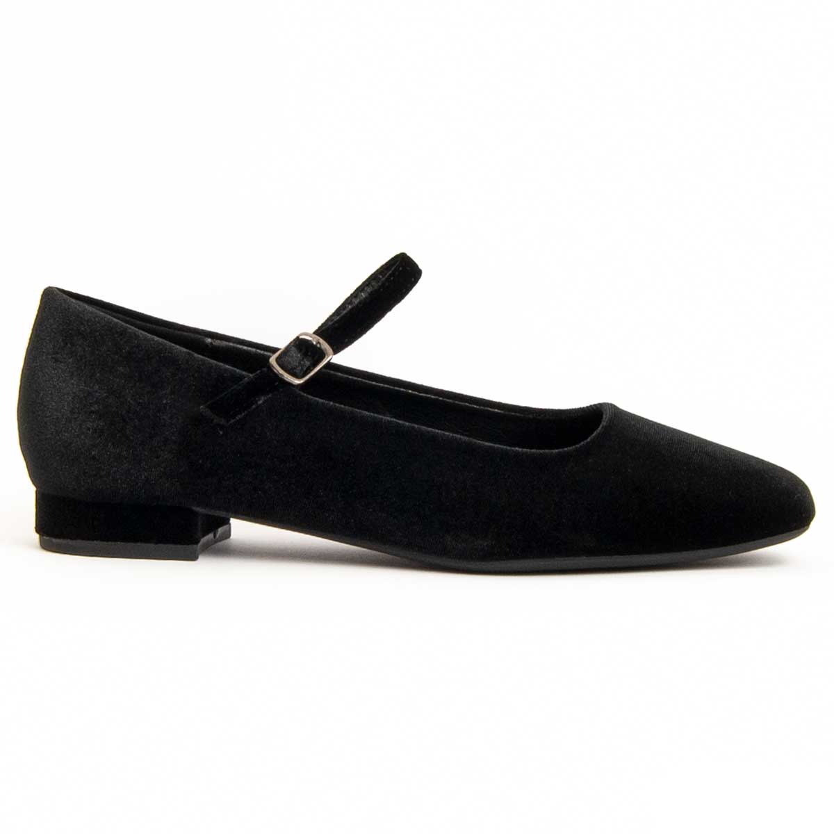 Montevita Womens Ballet Flats Balera3 In Black – Size EU 37