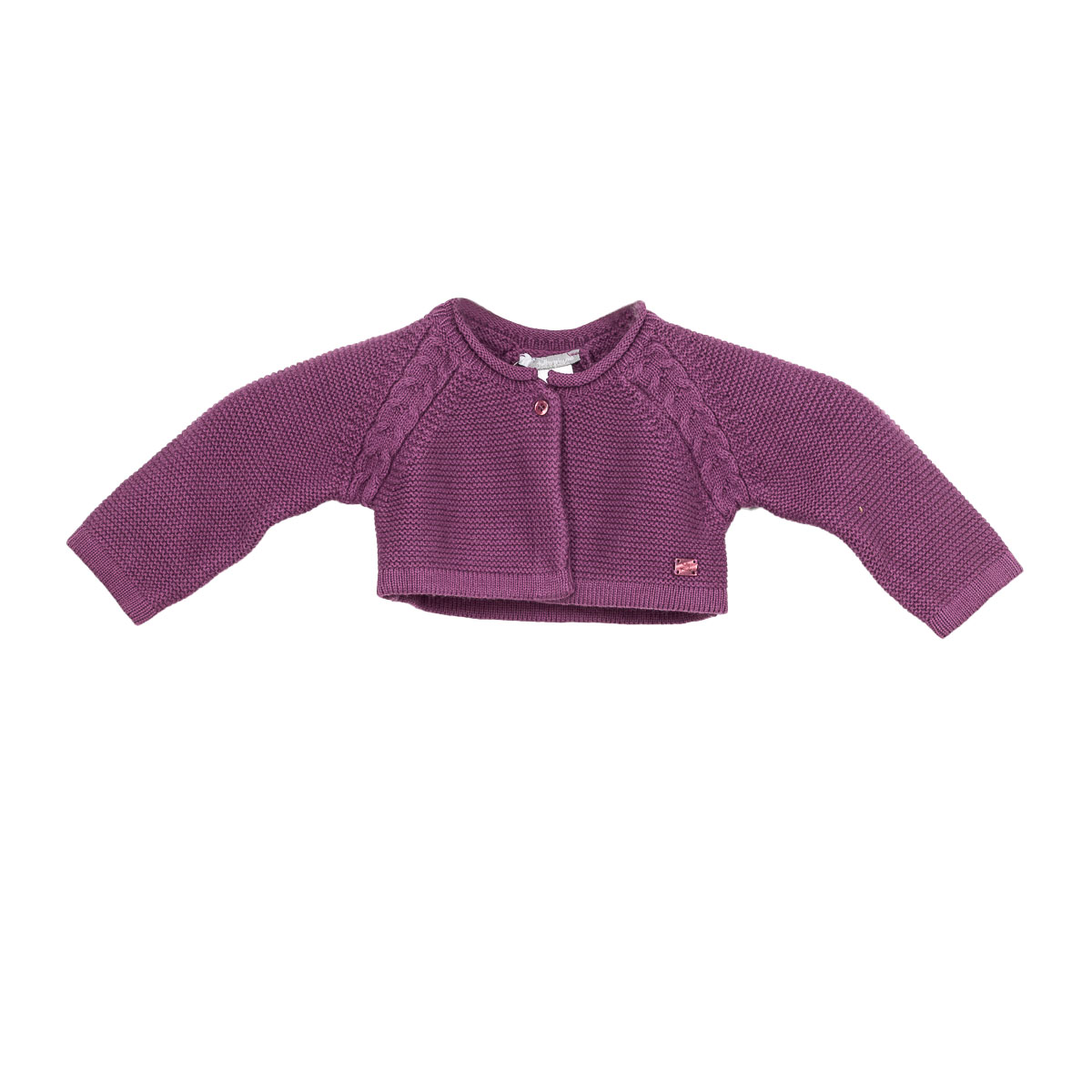 Tutto Piccolo Strickjacke mit Knopfverschluss 1631PUW16