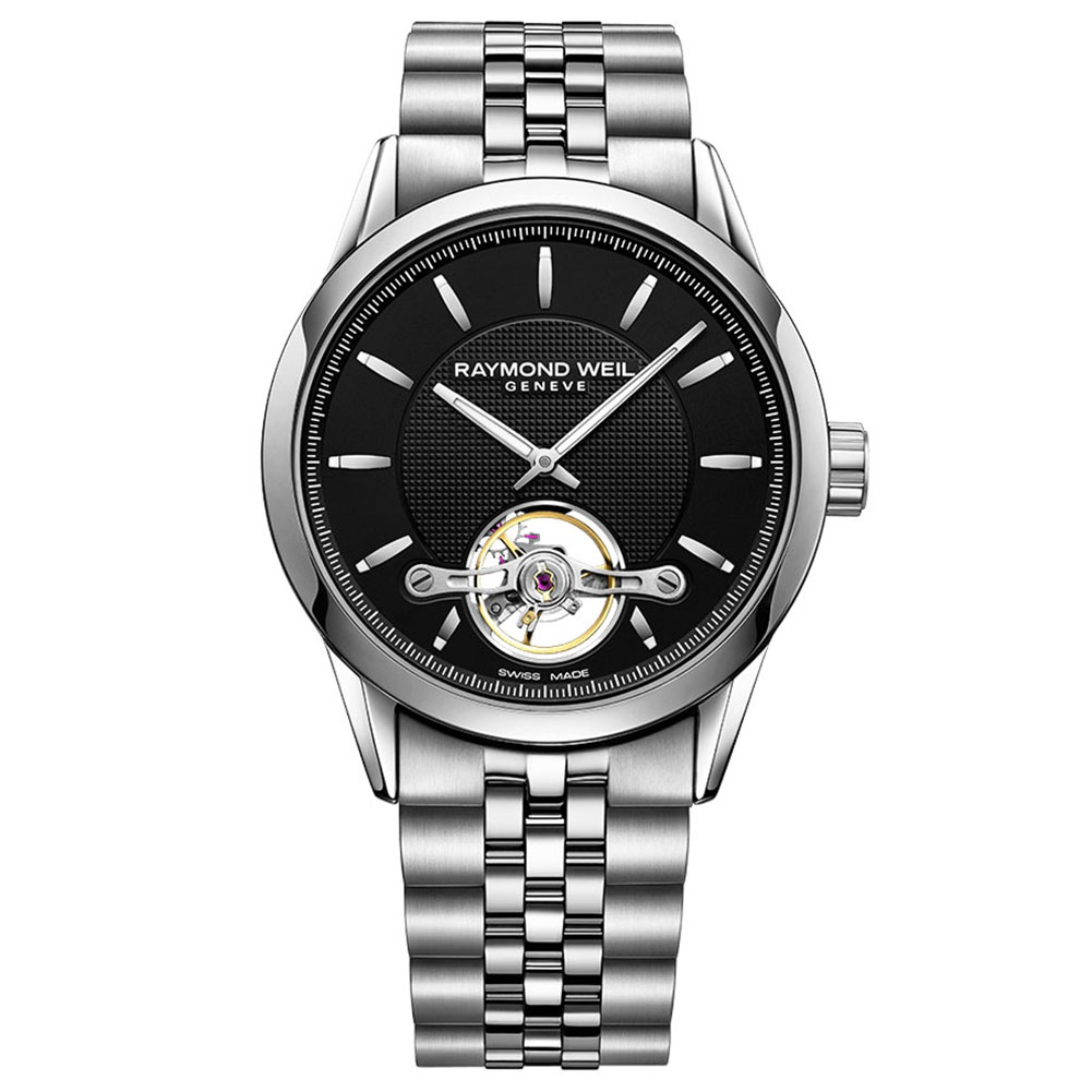 Raymond Weil Freelancer Heren Horloge Zilverkleurig 2780-ST-20001