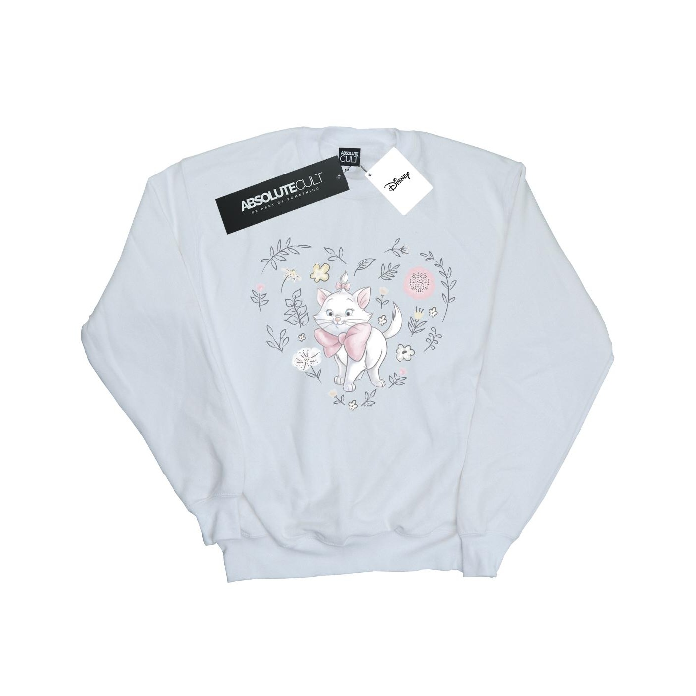 Thumbnail - Disney - "The Aristocats" Sweatshirt für Mädchen (Weiß)