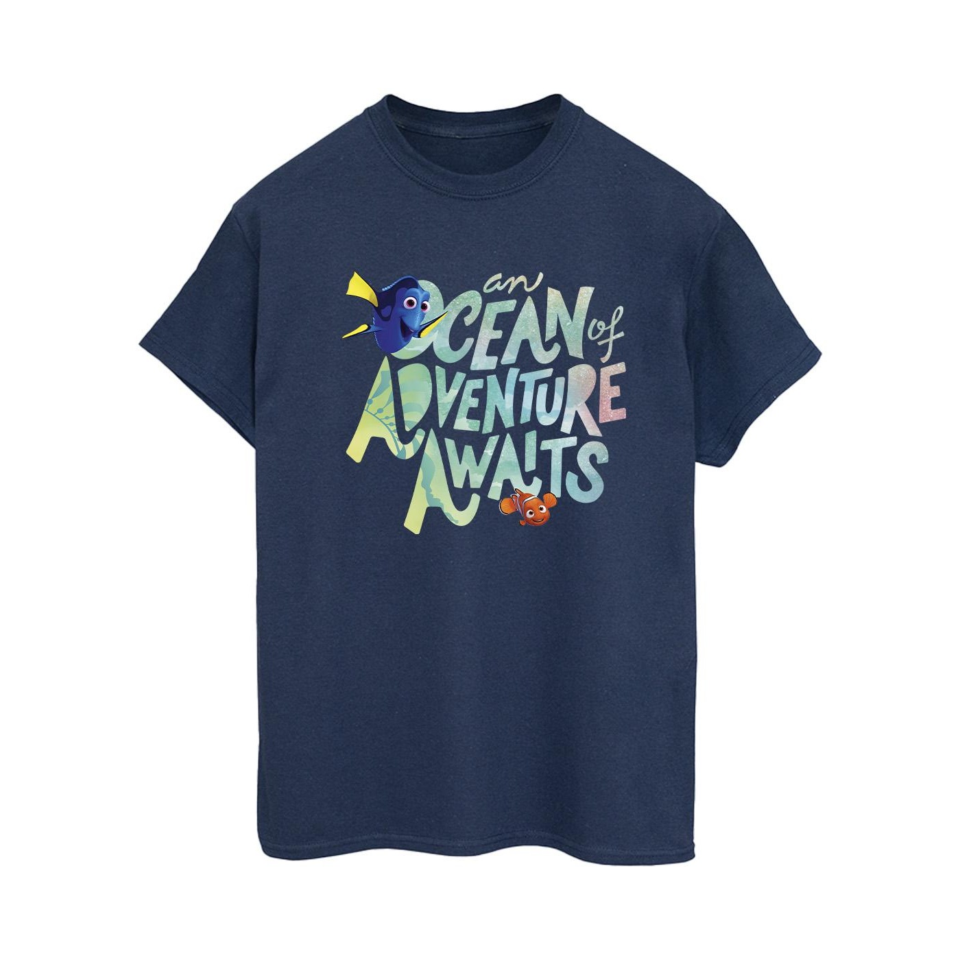 Disney - "Finding Dory Ocean Of Adventure" T-Shirt für Damen (Marineblau)