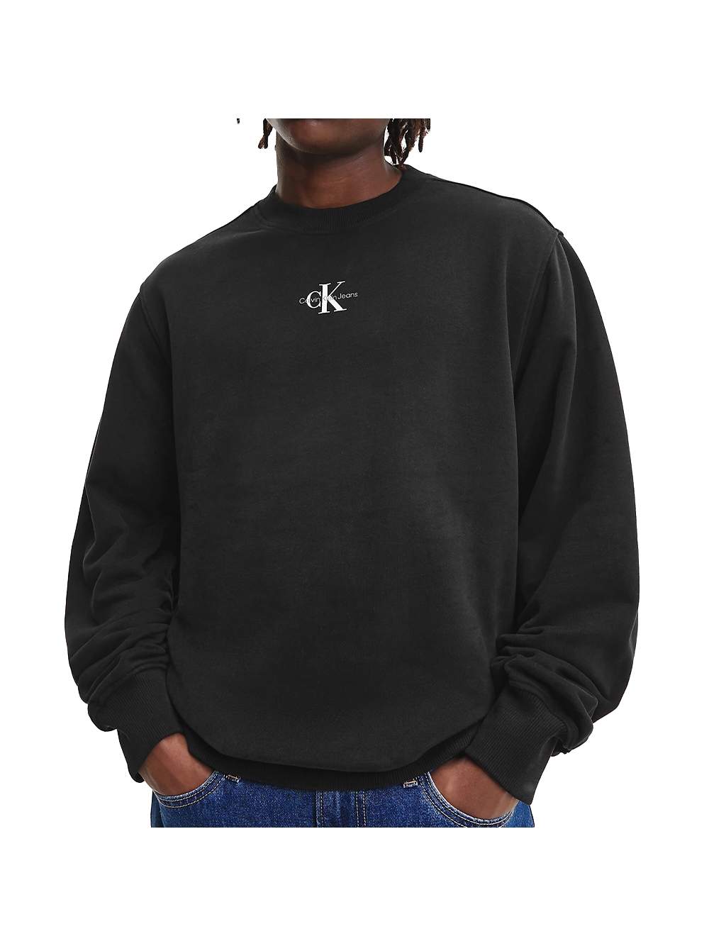 Calvin Klein Jeans GBAvslappnad Passform sweatshirts herr – bild 2