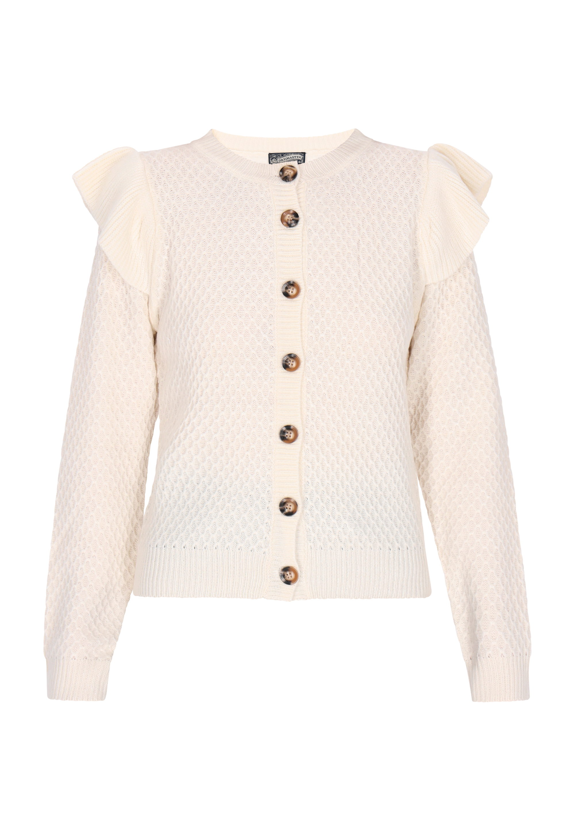 Thumbnail - Dreimaster Cardigan Damen Weiss