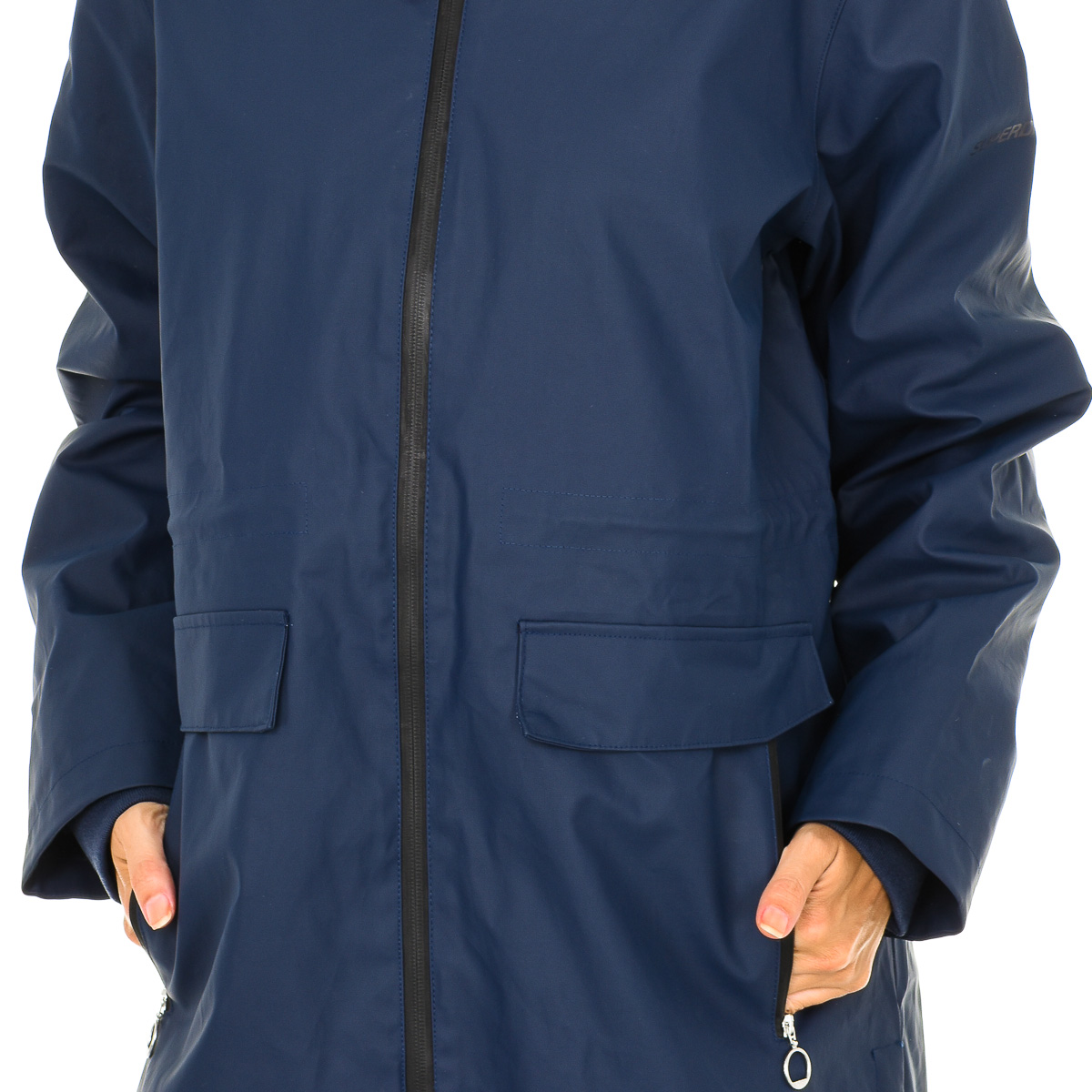 Superdry Hydrotech jacka med huva W5000079A dam – bild 2