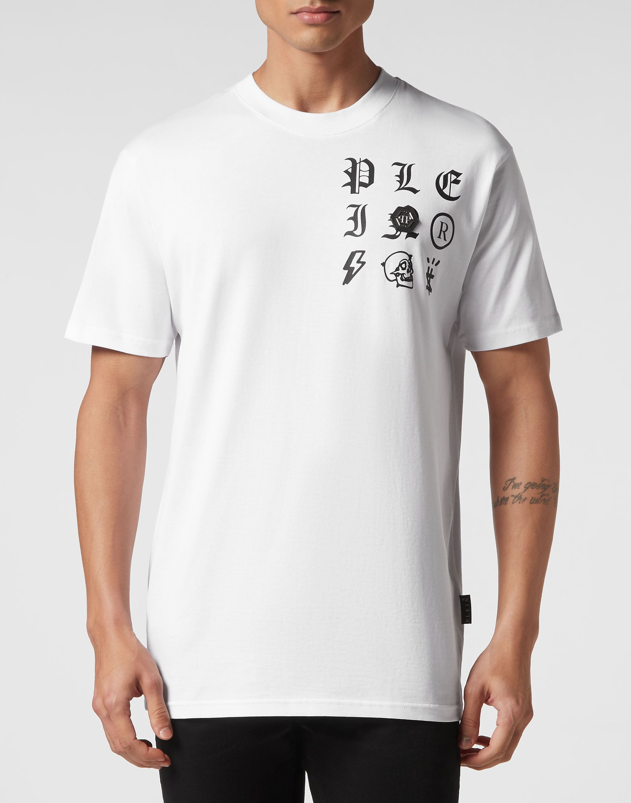 Thumbnail - T-Shirt Gothic Plein