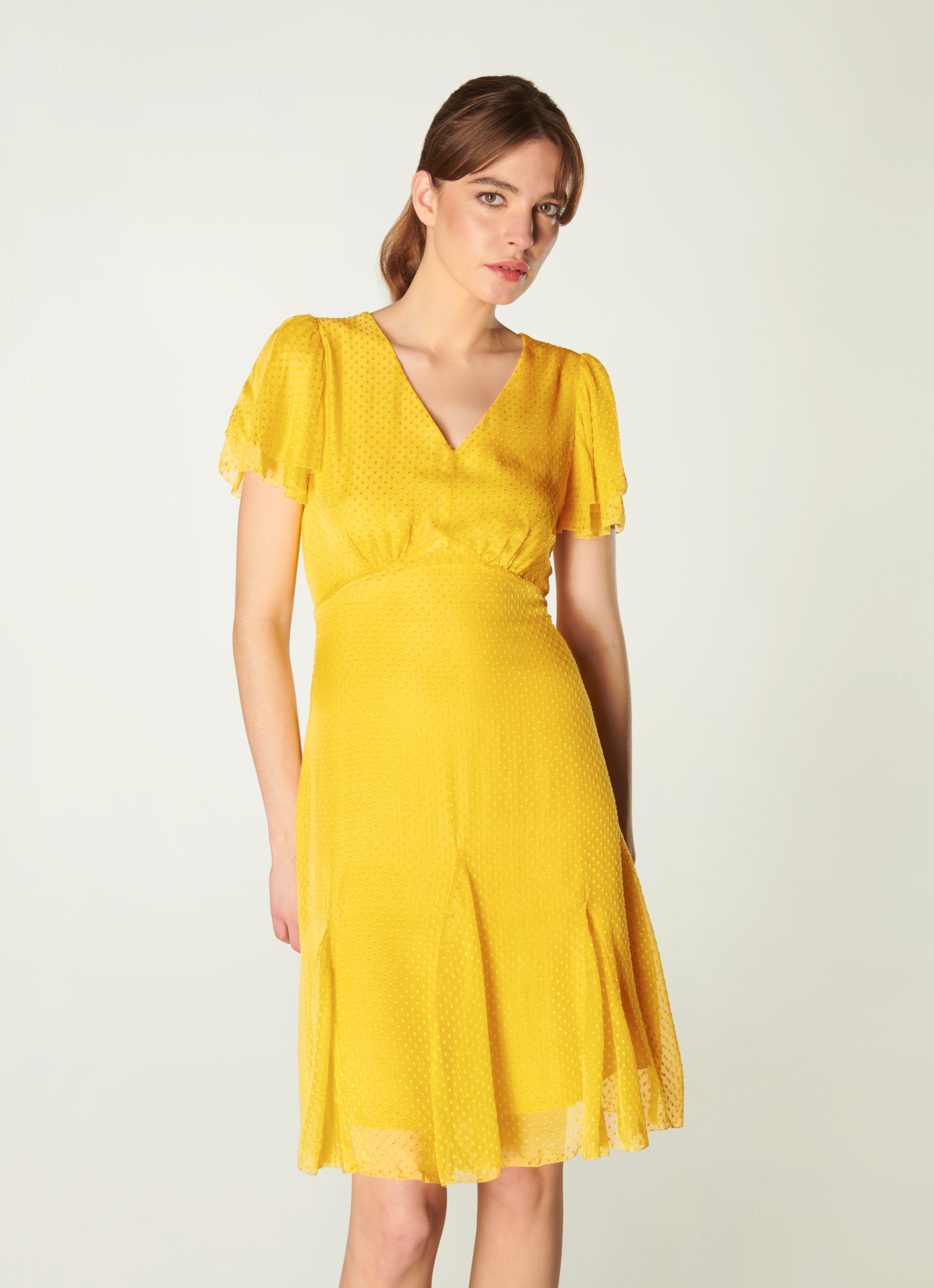 LK Hally Dress, Mustard