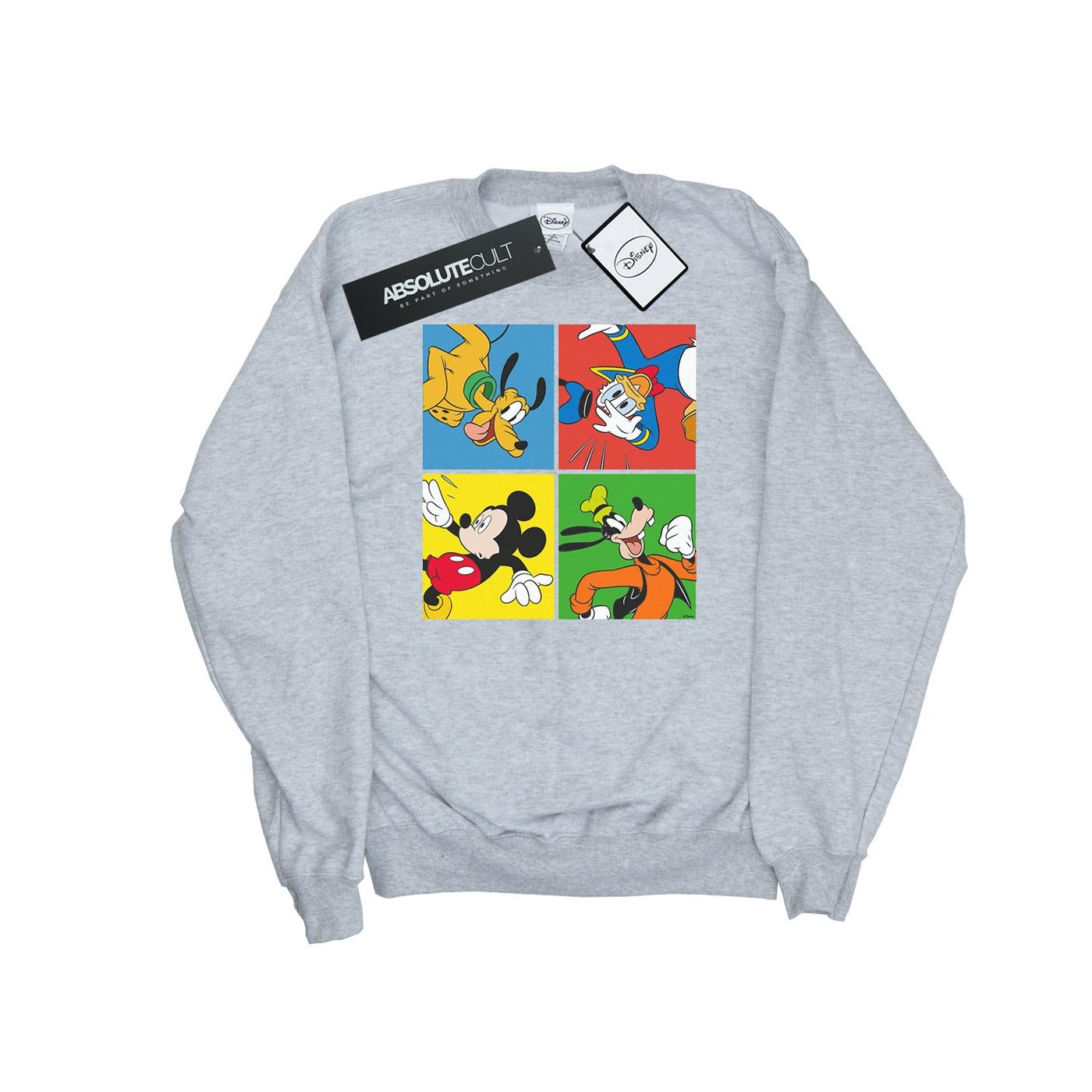 Thumbnail - Disney - "Mickey Mouse Friends" Sweatshirt für Herren (Grau)