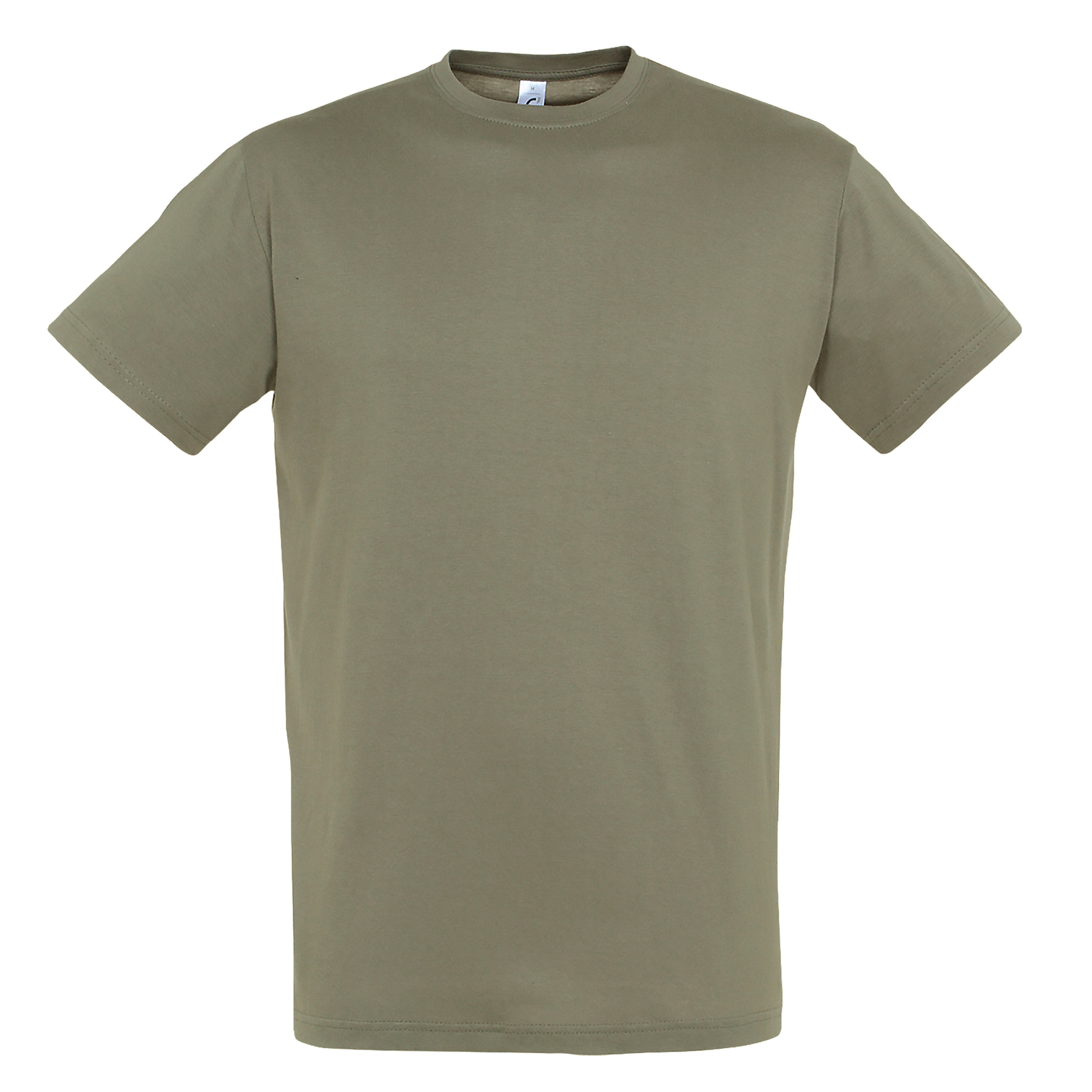 Thumbnail - SOLS Herren Regent T-Shirt mit kurzen Ärmeln (Khaki)
