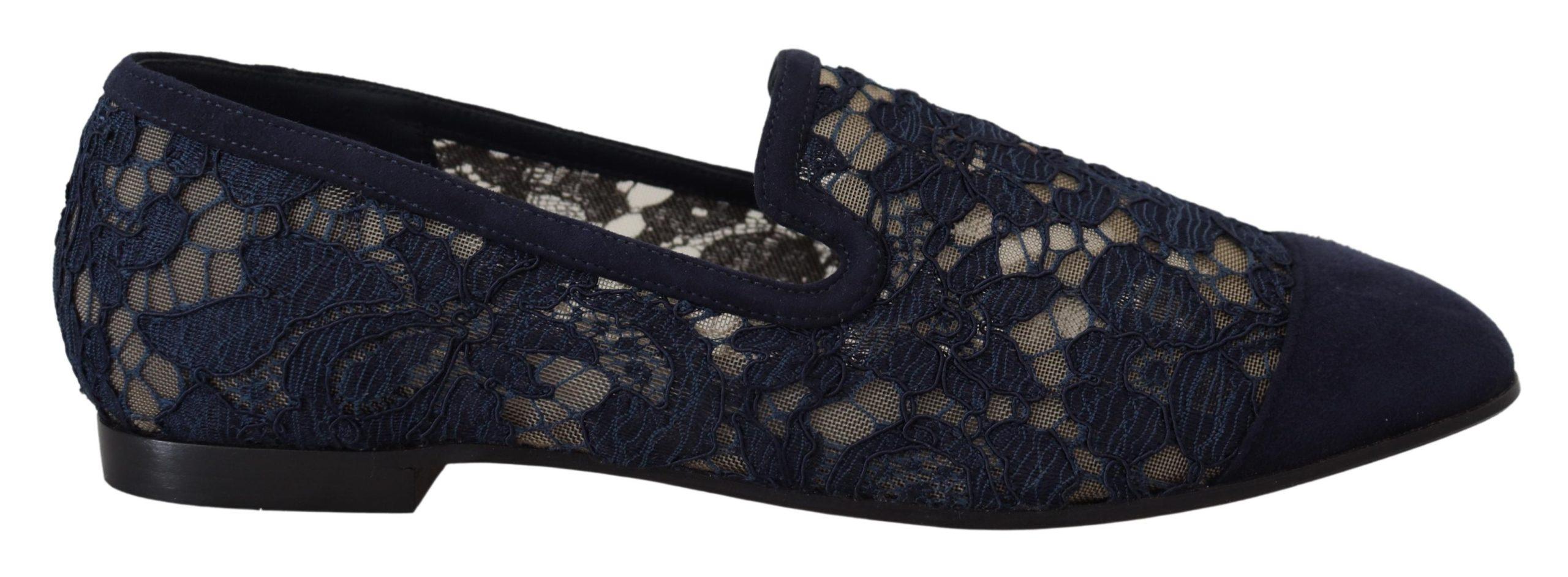 Thumbnail - Wunderschöne Dolce & Gabbana Slipper flach - Neu mit Etikett