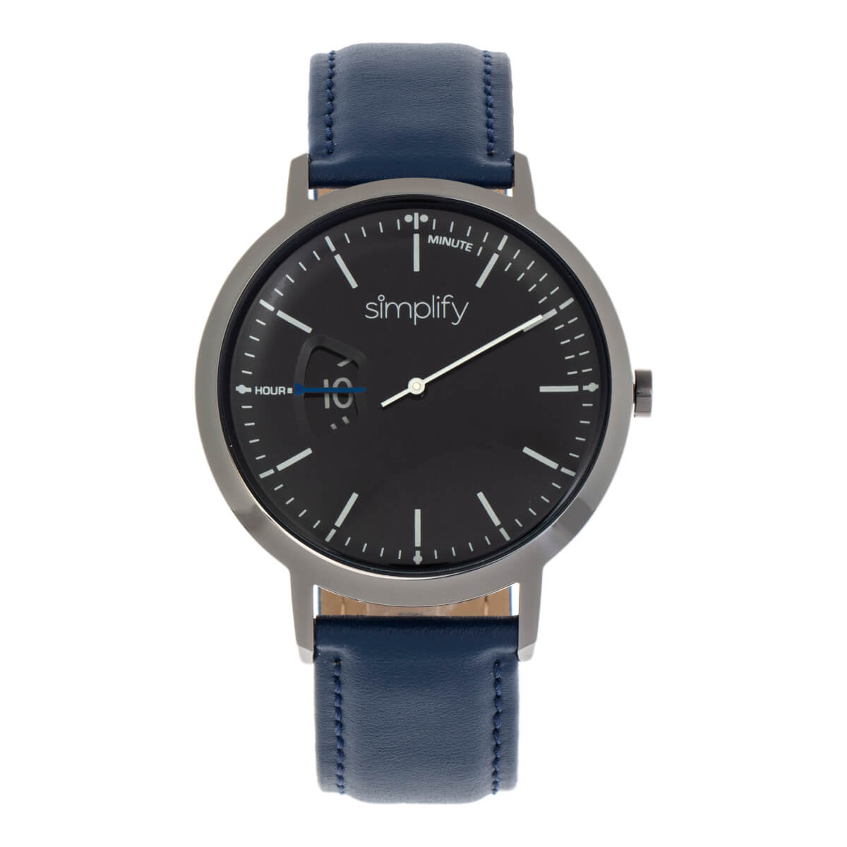 Thumbnail - Simplifier la montre à bracelet en cuir 6500