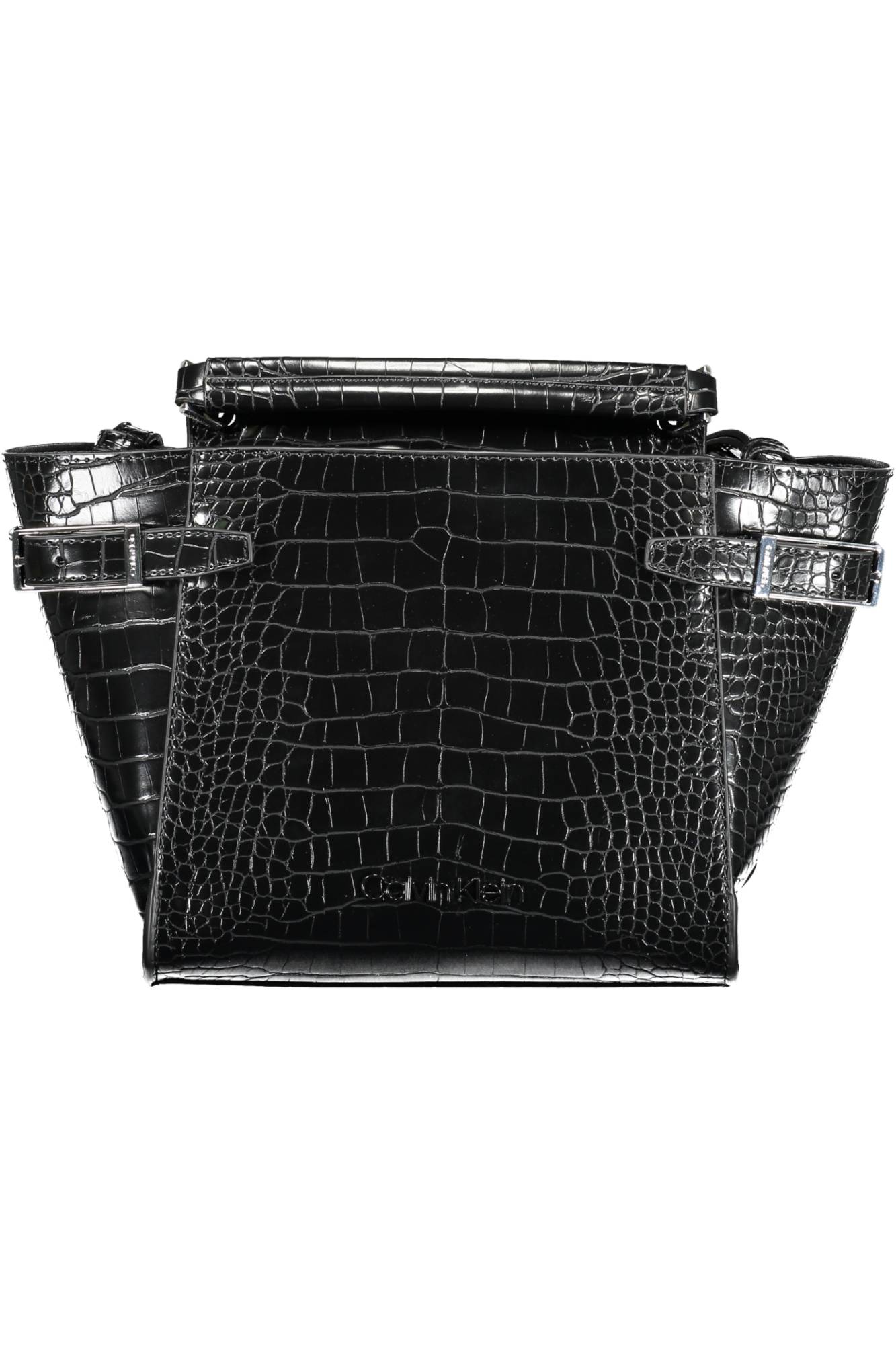 Calvin Klein Winged Top Handle Tote Black