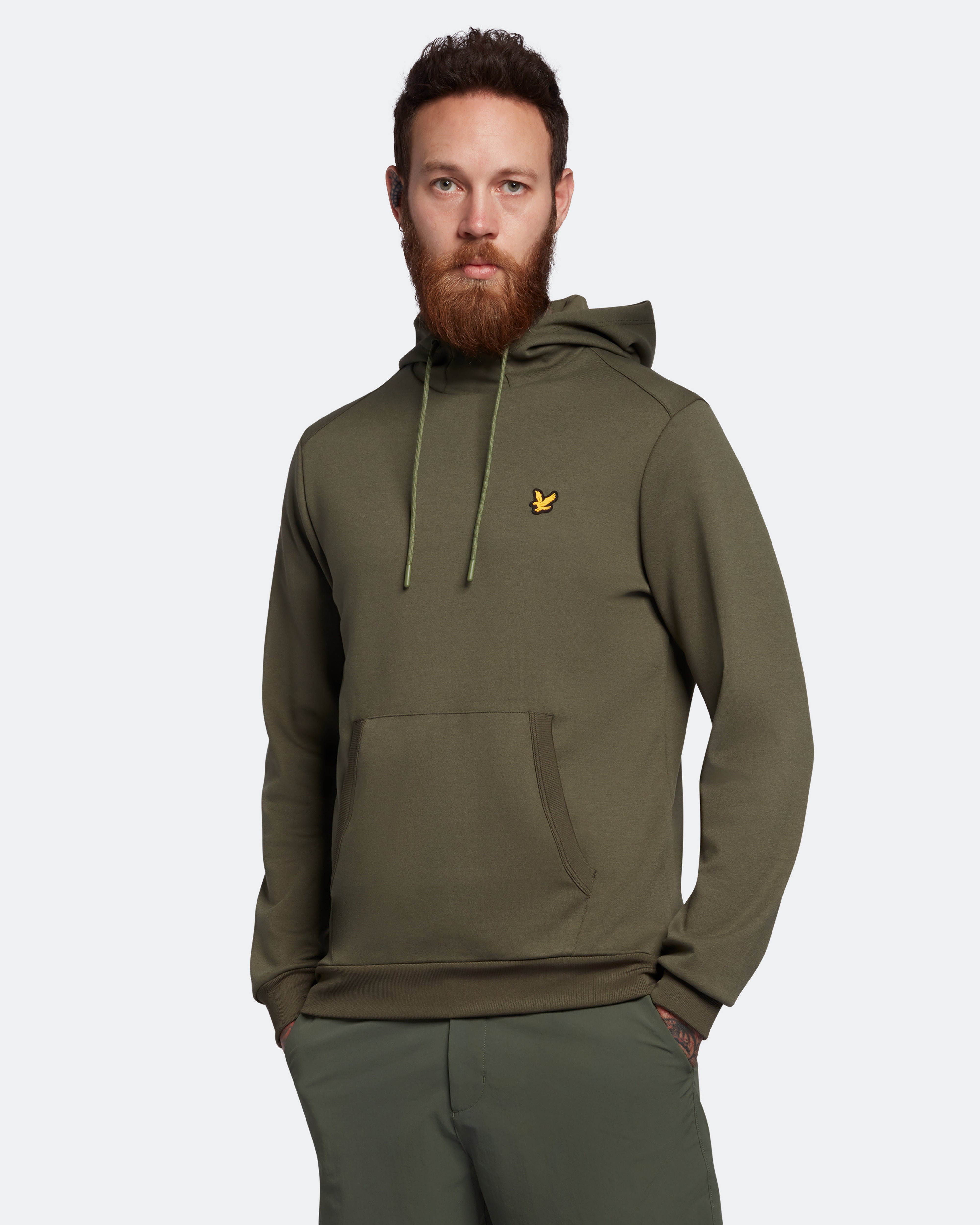 Thumbnail - Lyle & Scott Golf-Hoodie in Grün
