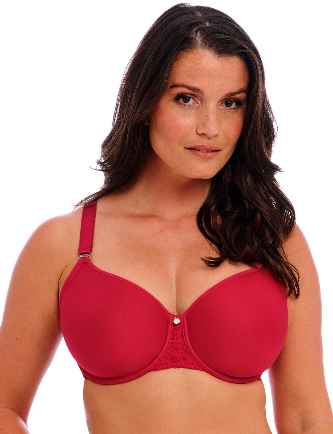 Fantasie Womens Reflect Spacer Bra - Red - Size 36d