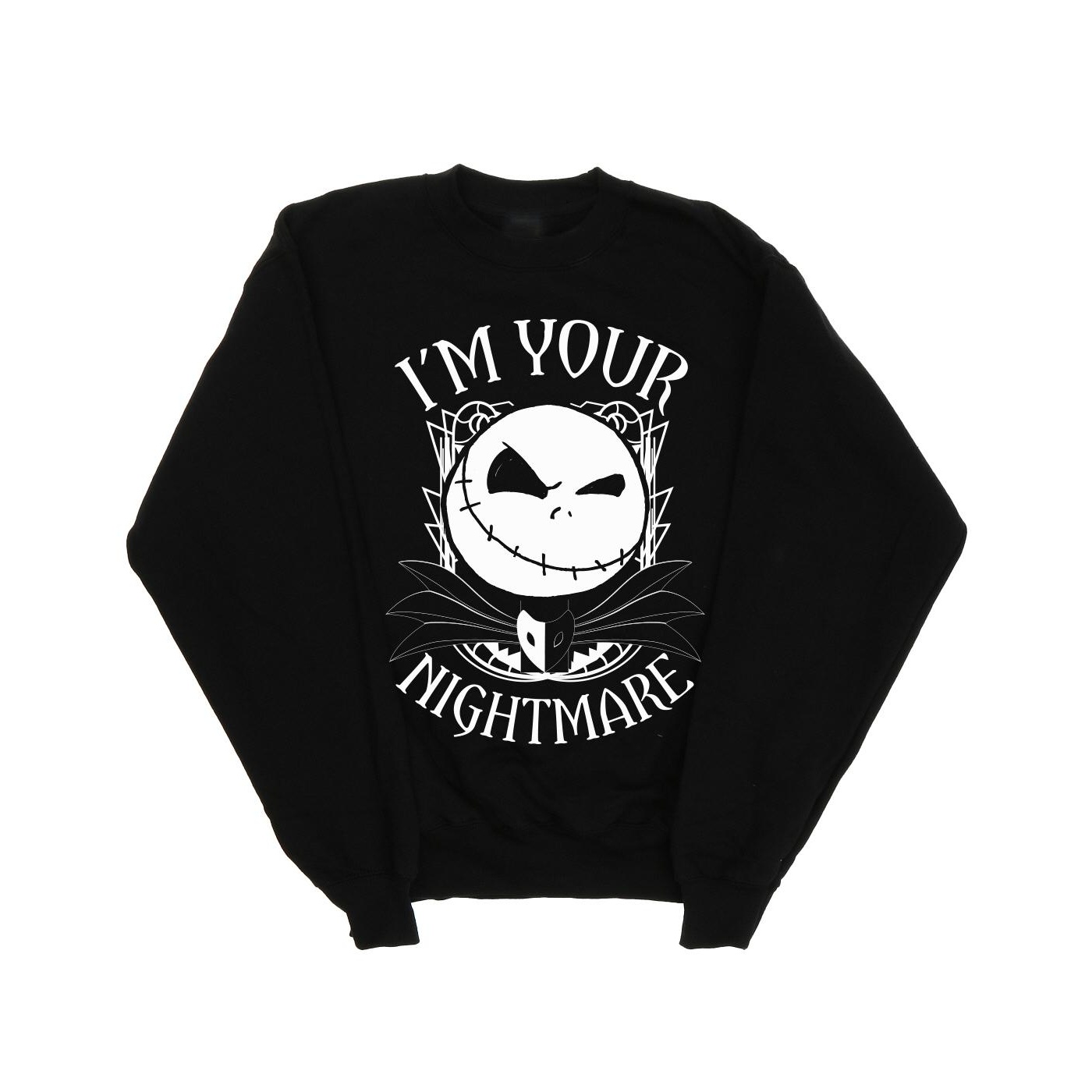 Thumbnail - Disney - "Nightmare Before Christmas" Sweatshirt für Damen (Schwarz)
