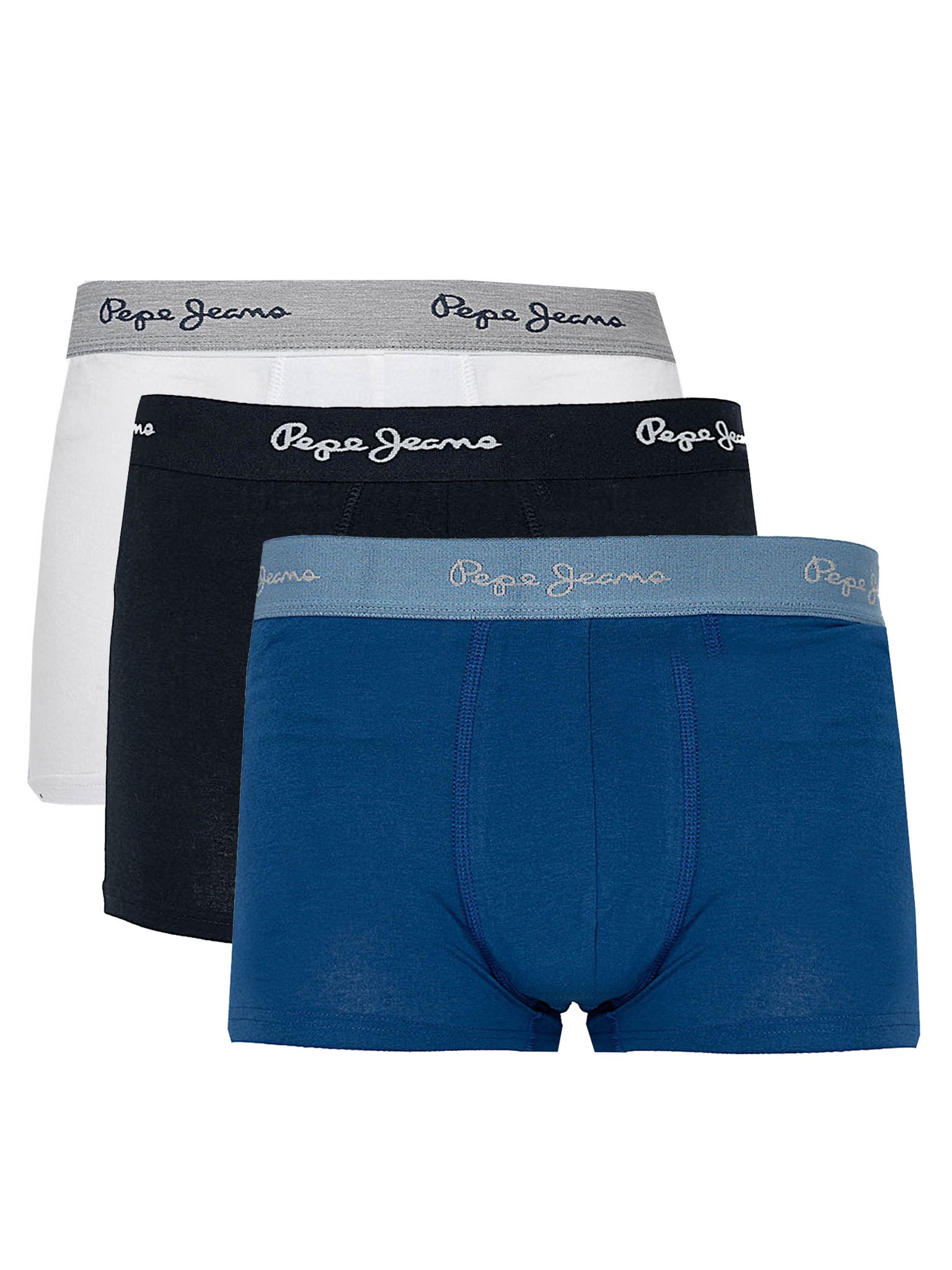 Thumbnail - Pepe Jeans Boxershorts Zared 3-Pack Herren dunkelblau