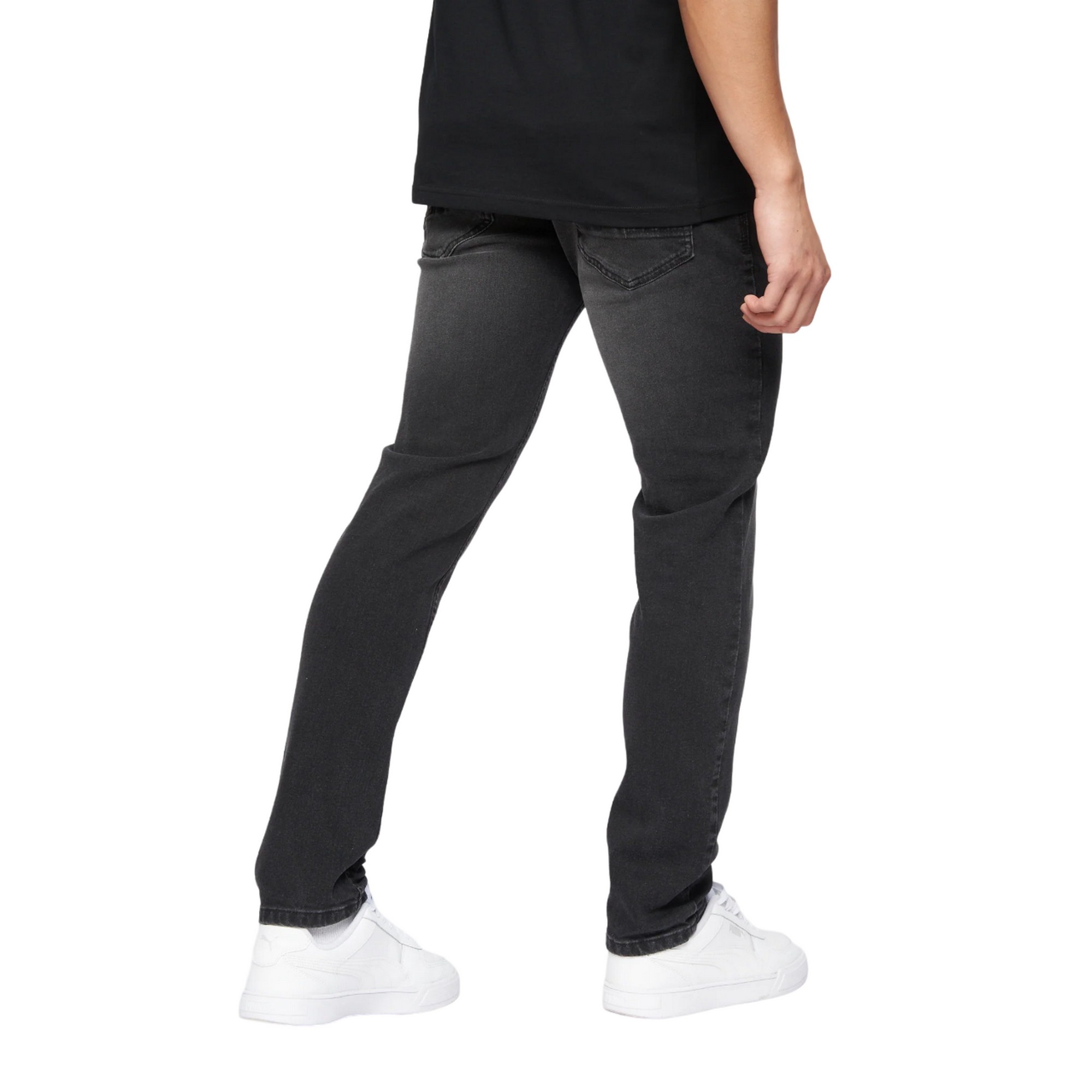 Mens Buraca Slim Jeans (Black Wash) 2