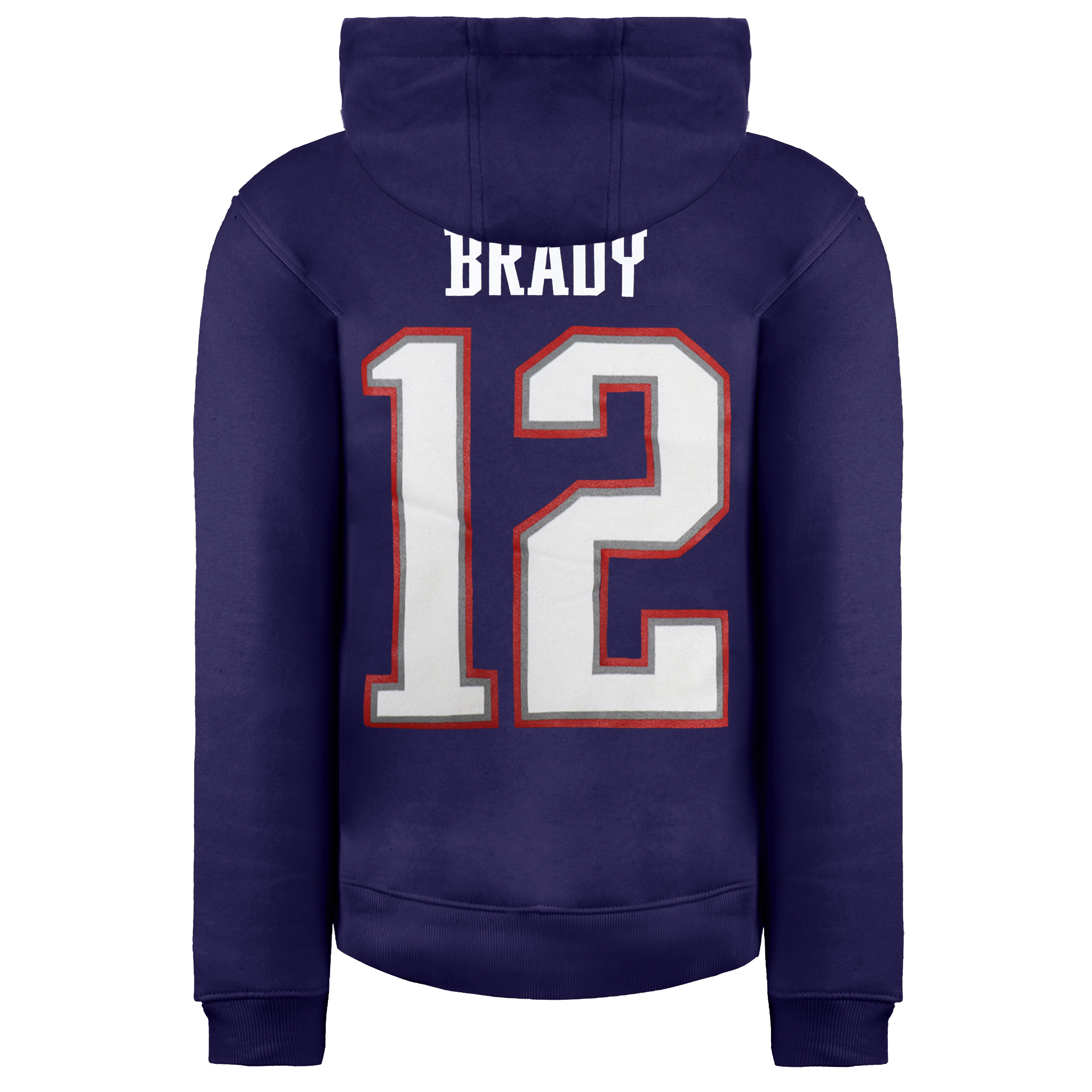 NFL New England Patriots Tom Brady Jumper Name Number Hoodie 2
