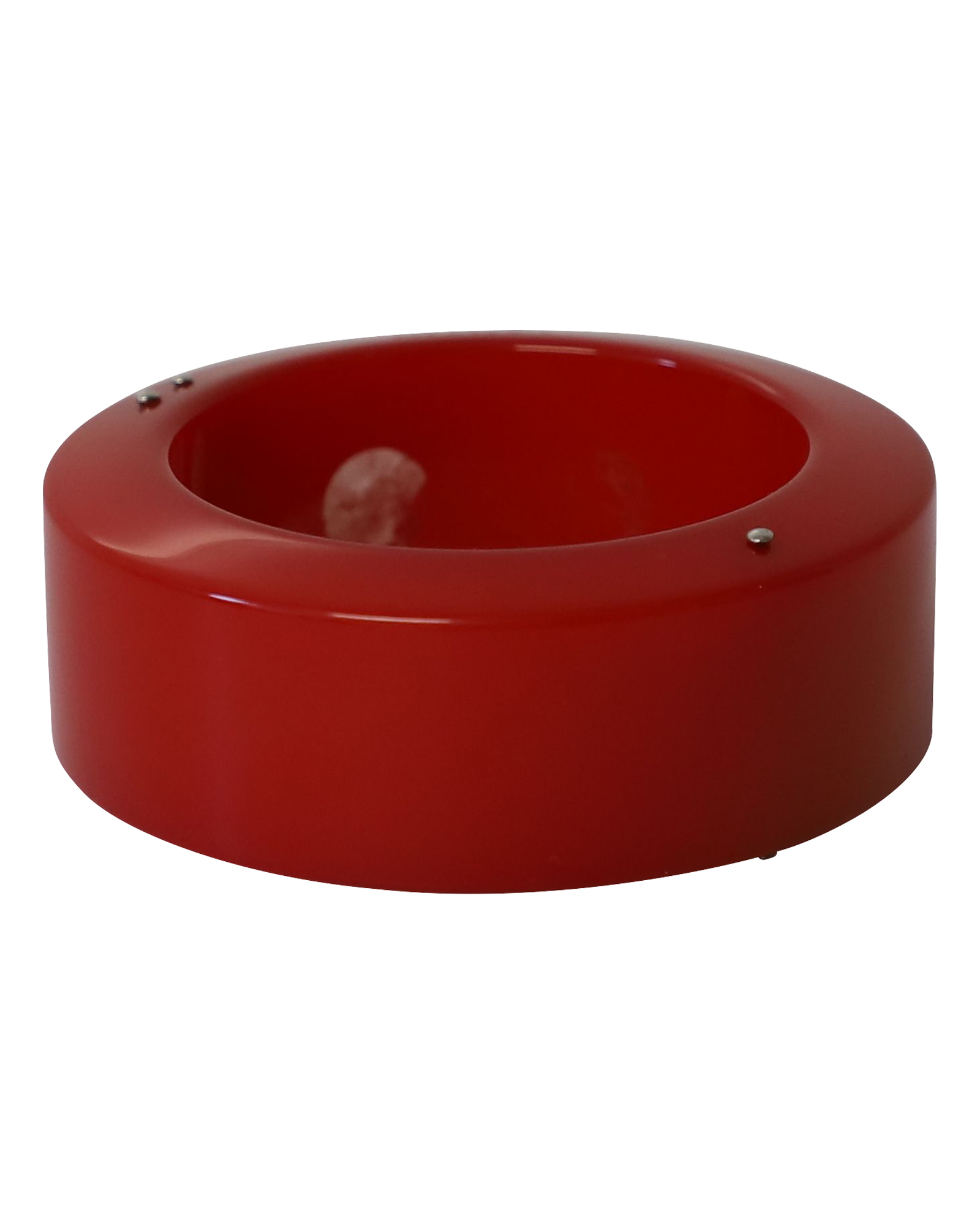 Lanvin Plexiglass Bangle Armband i Röd Plast