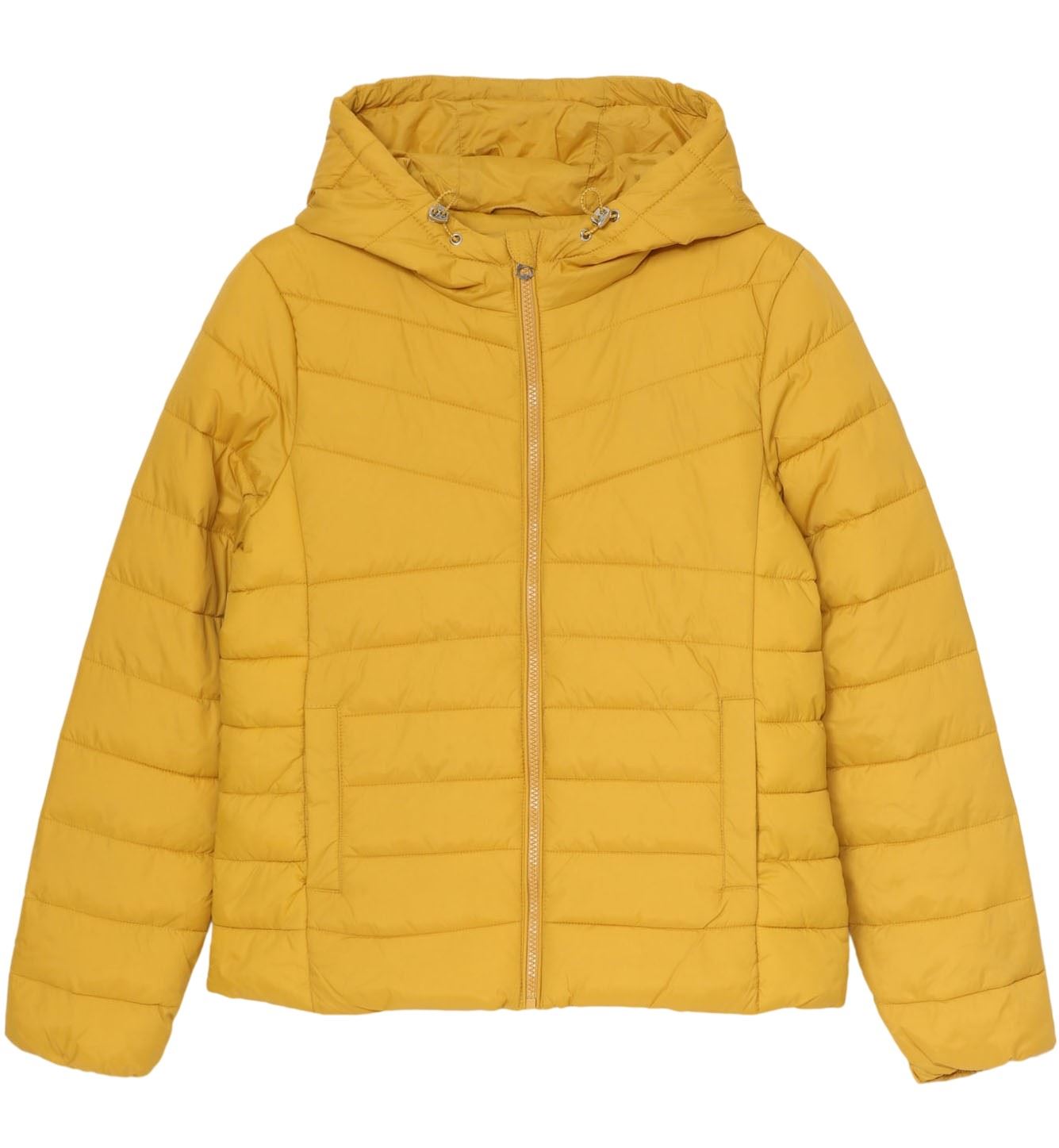 Zara Womens Lefties Puffer Jacket - Yellow - Size X-Small