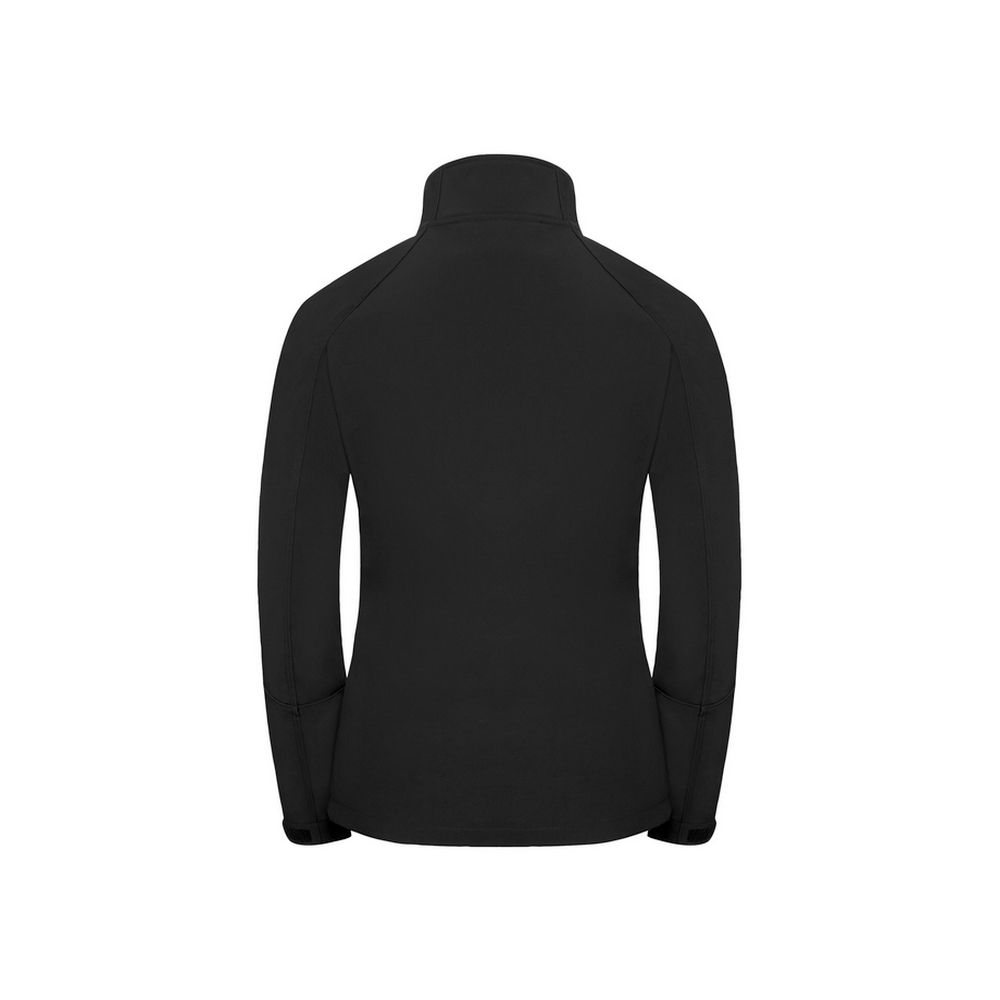 Russell Athletic Russell Bionic Soft Shell-jacka för damer/kvinnor (Svart) – bild 2