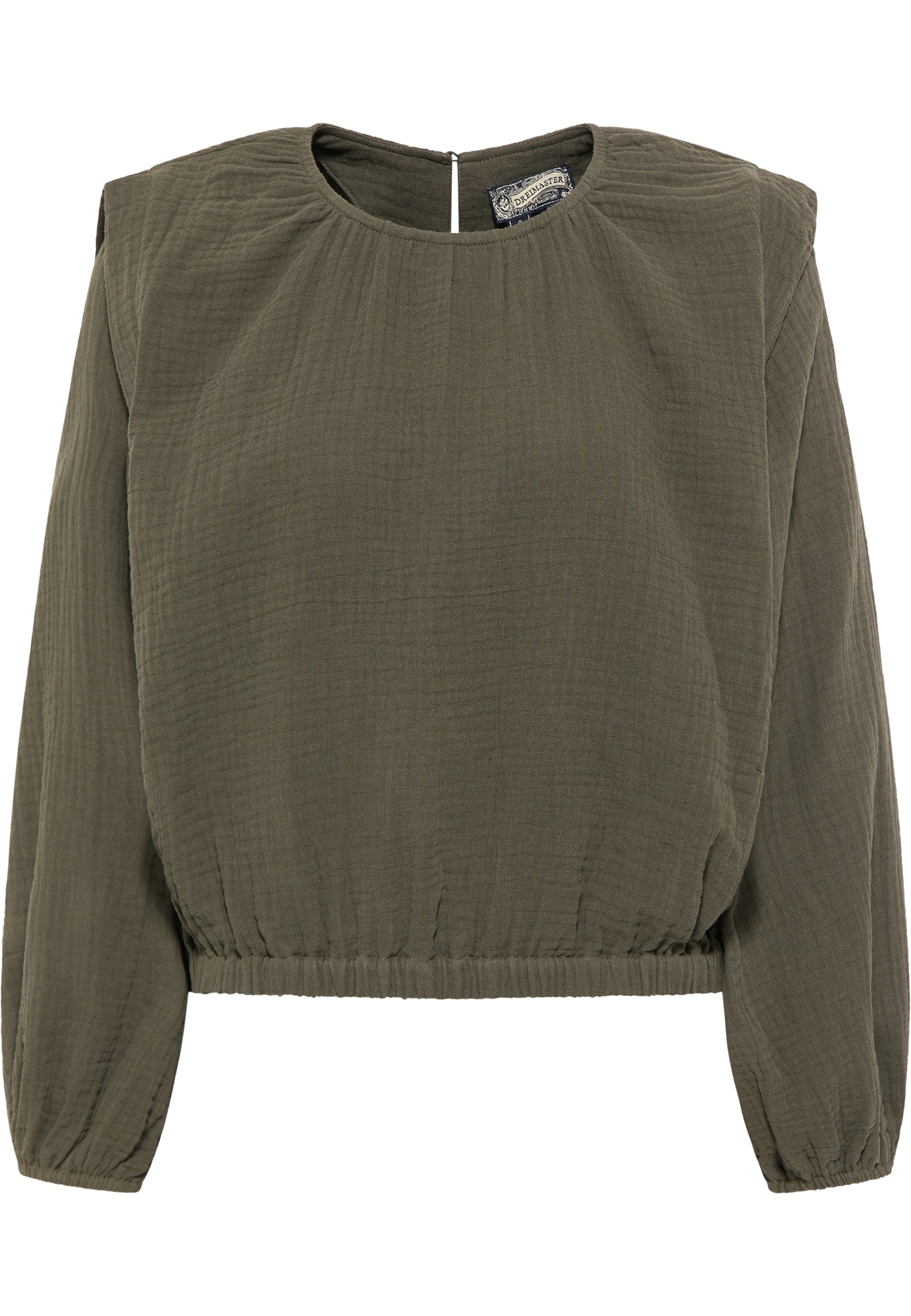 Dreimaster Blouse Dames olijf