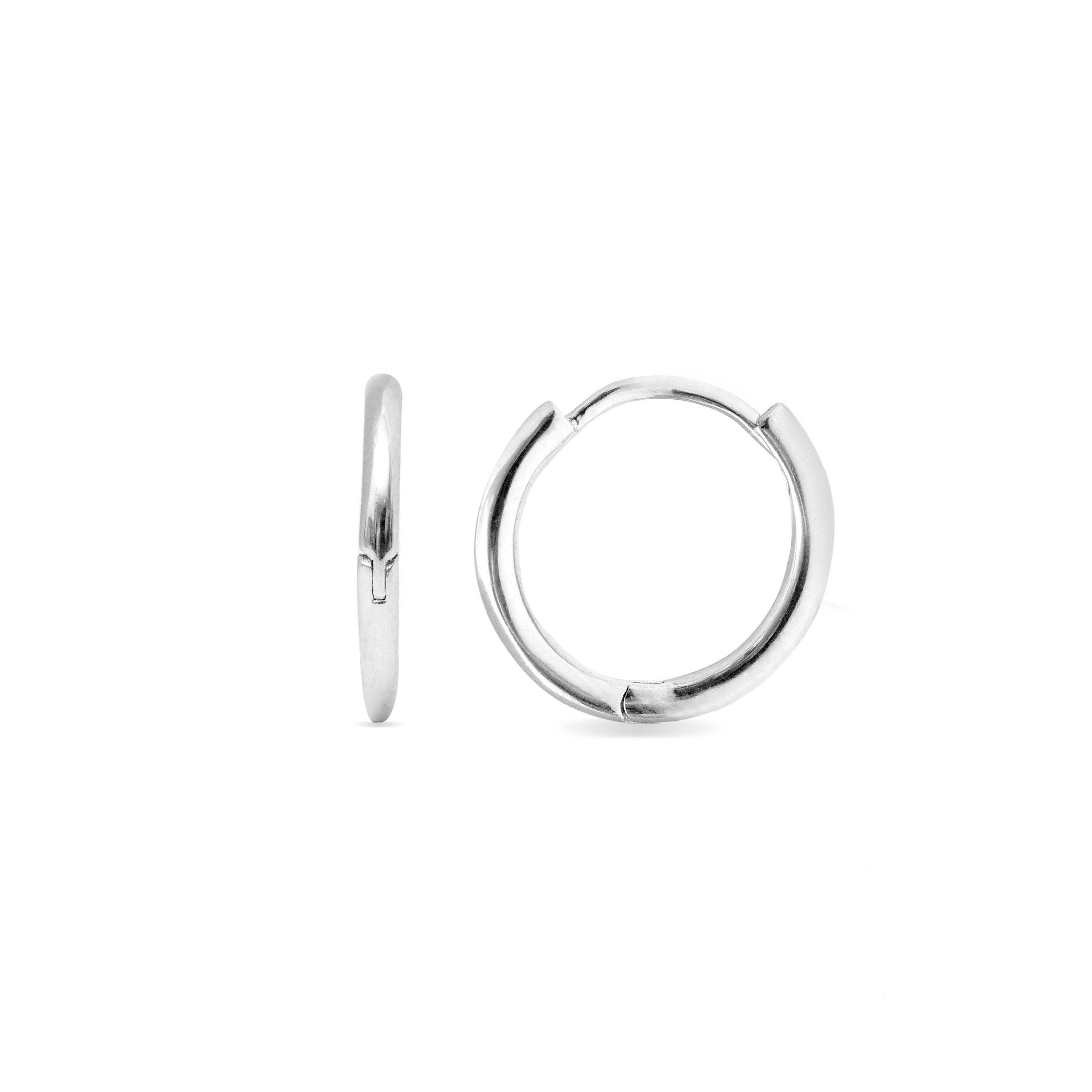 Thumbnail - Luxenter Erwe 925 Sterling Silber rhodiniert Ohrringe