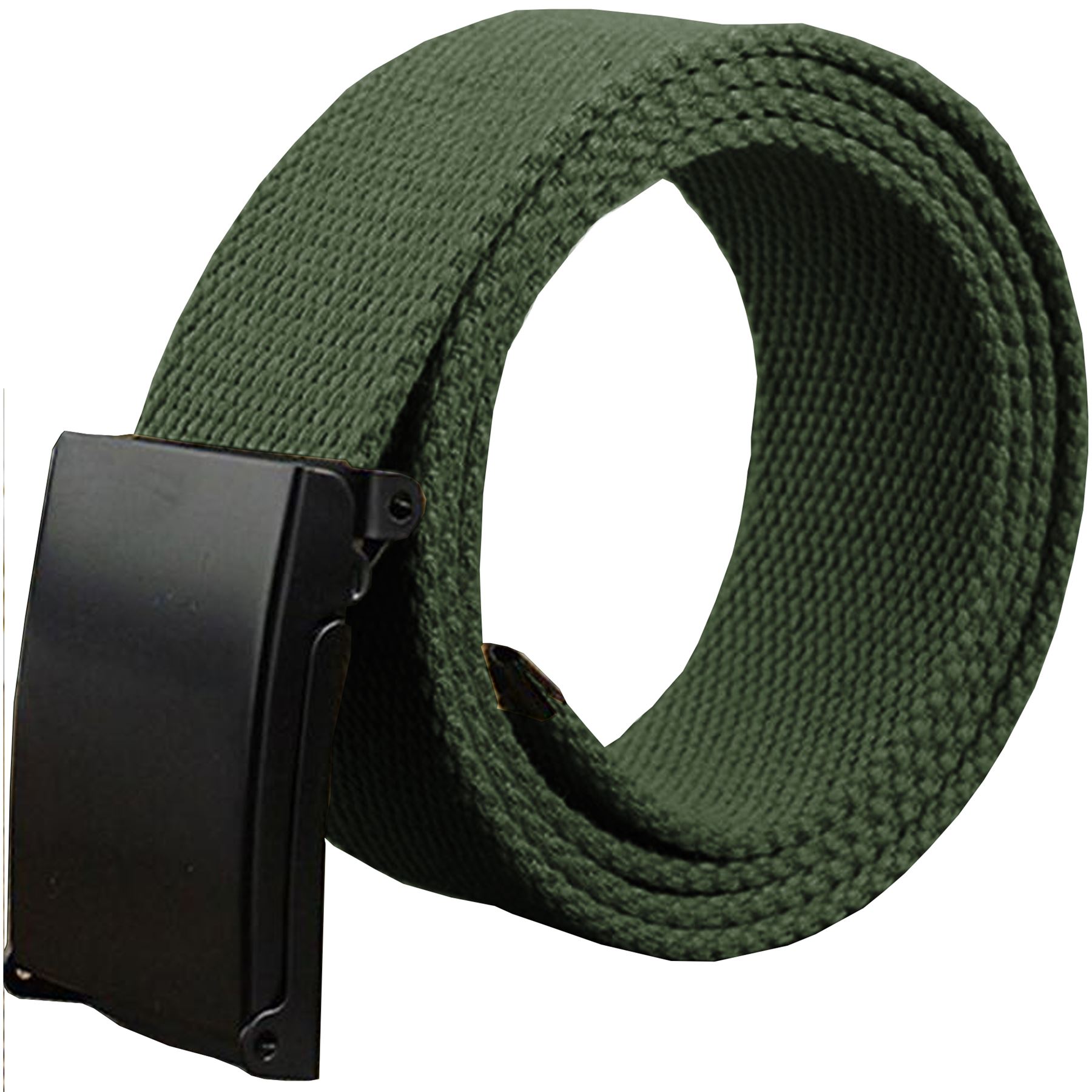Kruze By Enzo Mens Belts - Khaki Canvas - Size Medium/Large