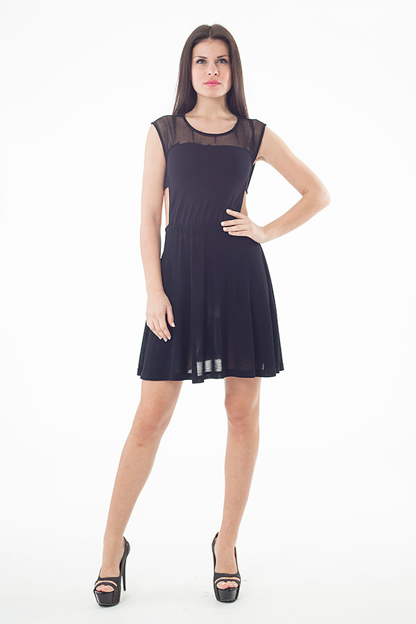Thumbnail - Transparentes Skaterkleid