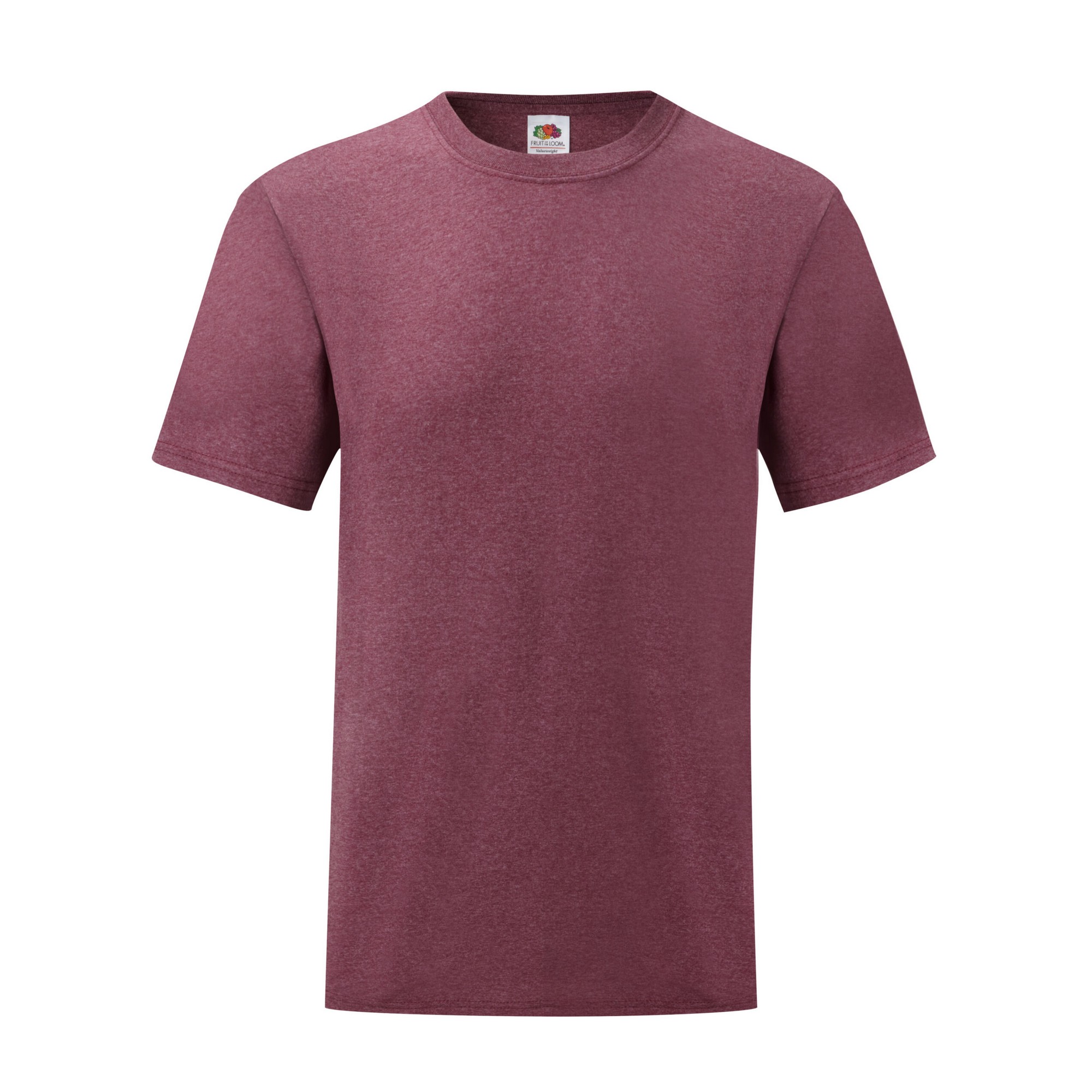 Thumbnail - Fruit of the Loom - "Valueweight" T-Shirt für Herren (Heide Burgund)
