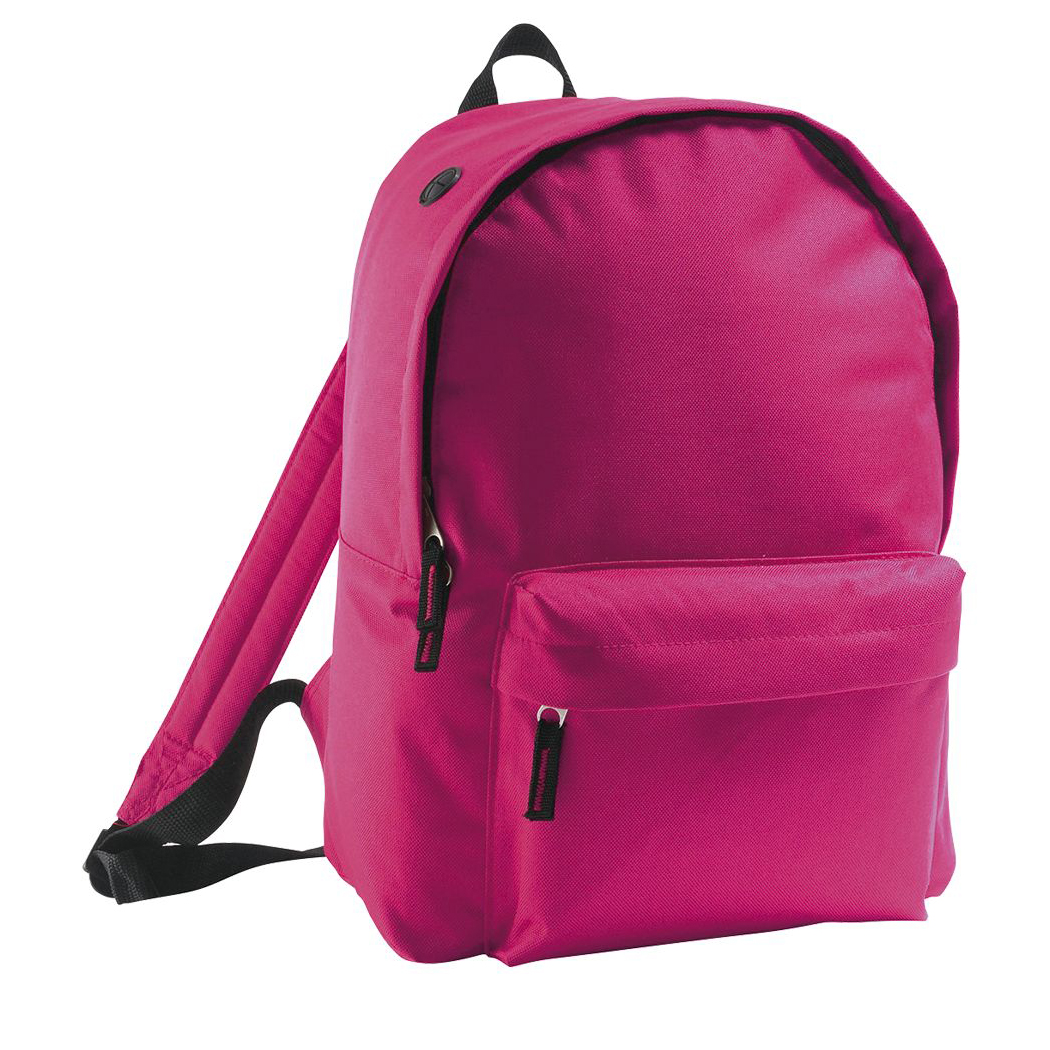 Thumbnail - SOLS Kids Rider Schulrucksack / Rucksack (Fuchsia)