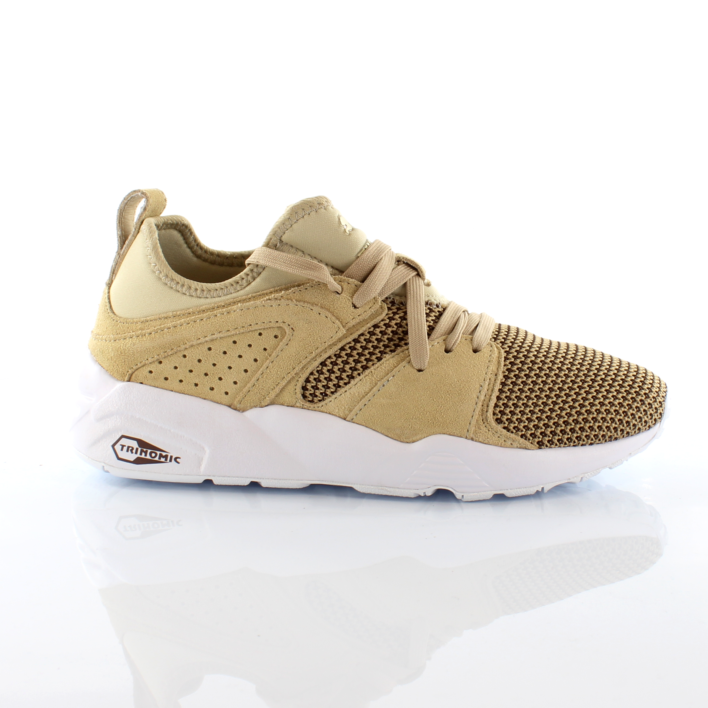 Trinomic Blaze Of Glory Soft Khaki Mid Lace Up Träningsskor för herrar 364128 04