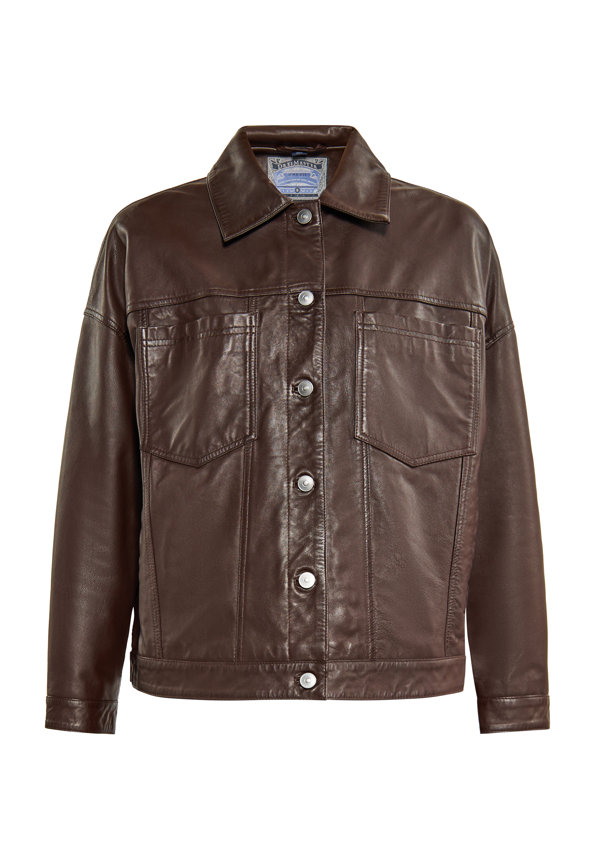 Thumbnail - Dreimaster Jacke Damen dunkelbraun
