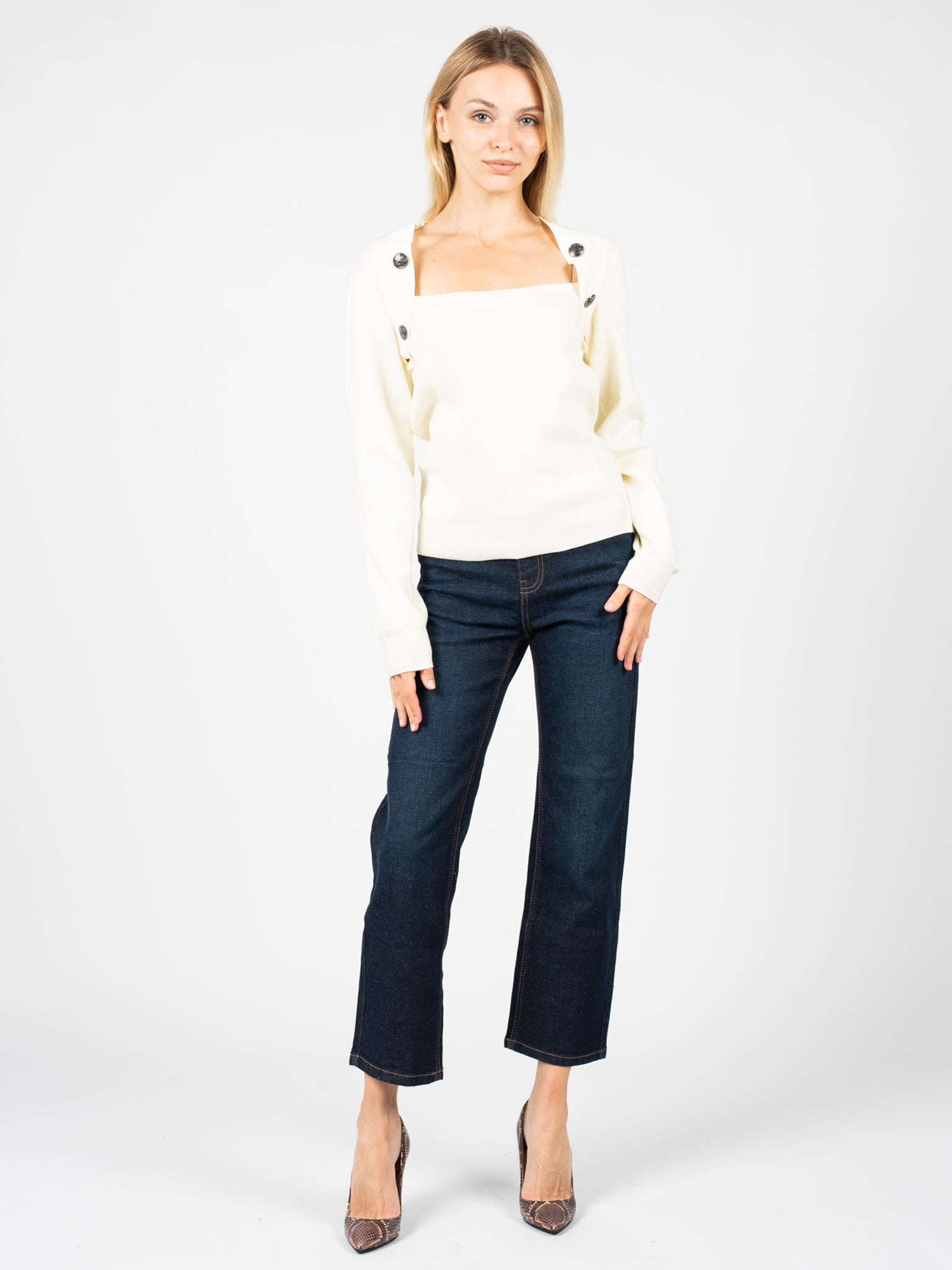 Silvian Heach Pullover Dam stickade tröjor – bild 2
