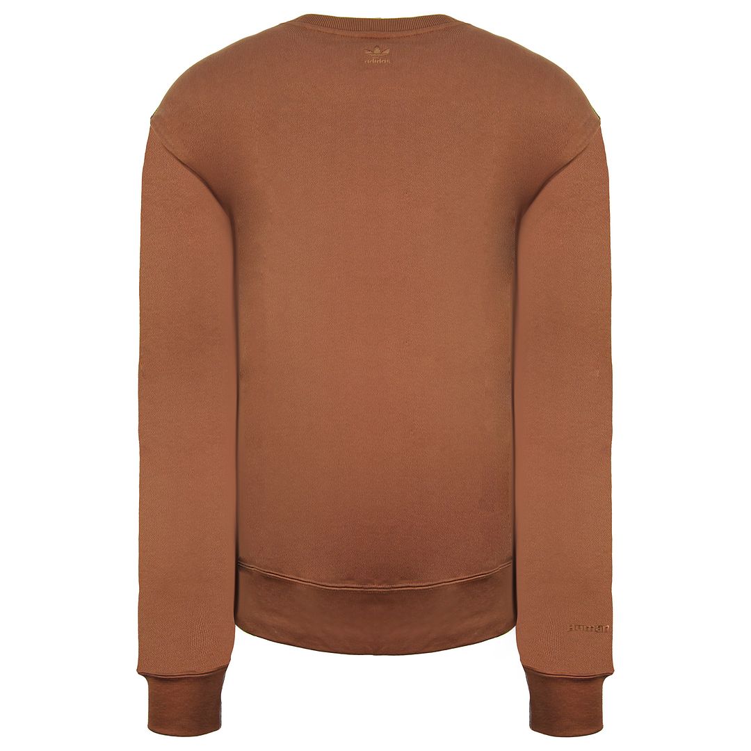 Adidas PW Mens Brown Basic-tröja herr – bild 2