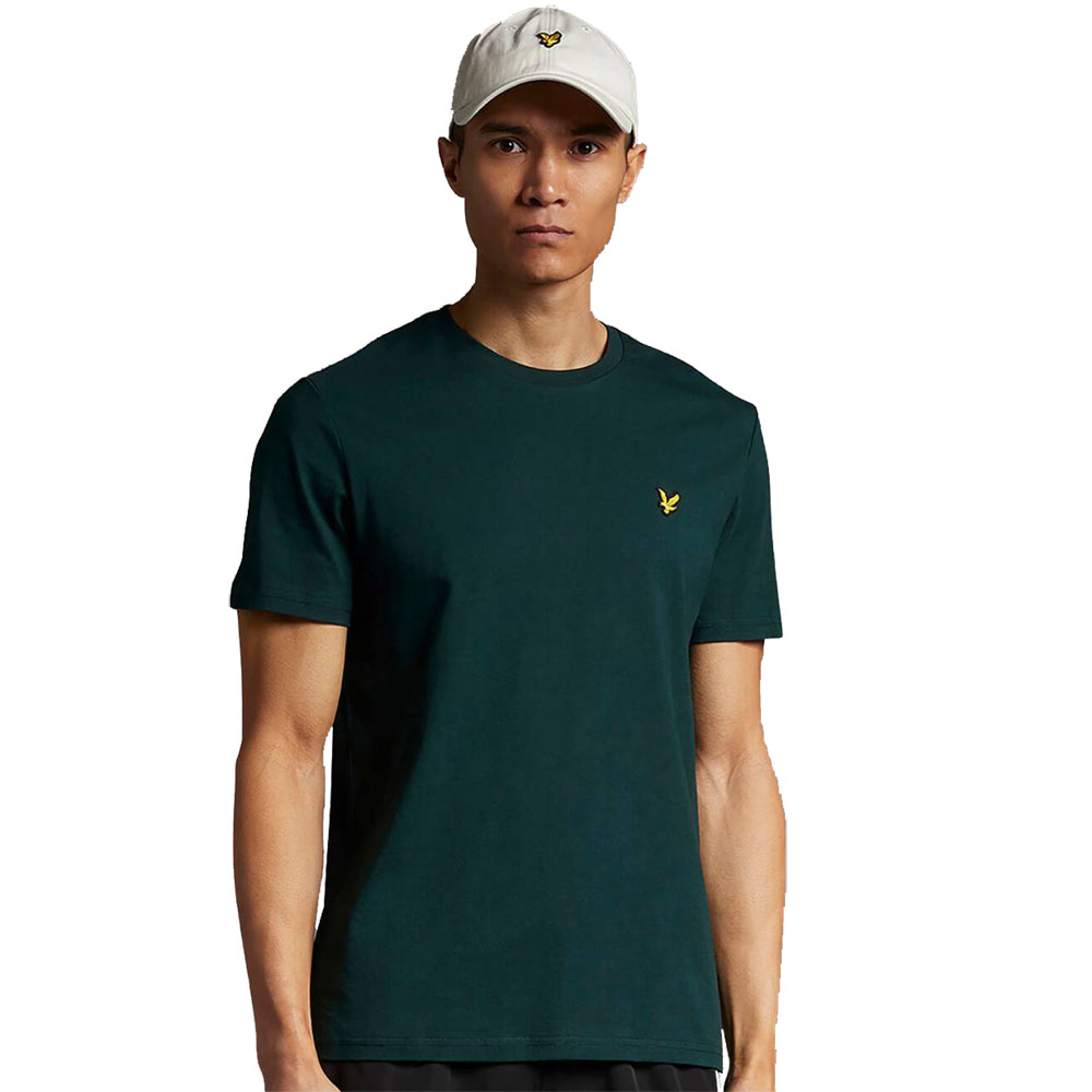 Thumbnail - Lyle & Scott Herren Unifarben Regular Fit Baumwoll T-Shirt