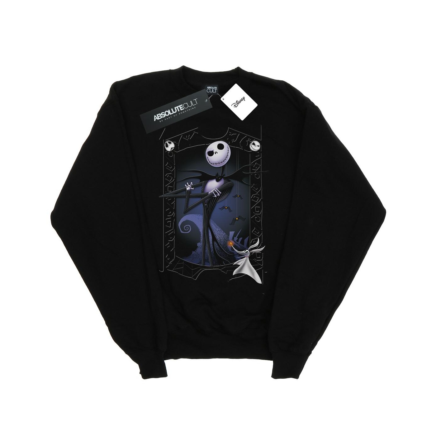 Thumbnail - Disney - "Nightmare Before Christmas" Sweatshirt für Damen (Schwarz)