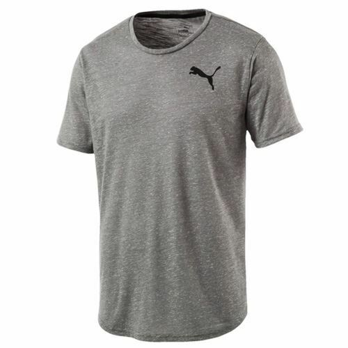 Thumbnail - Puma dri-Release Neuheit Grau Polyester Baumwoll Herren T-Shirt 515276 01 UA100